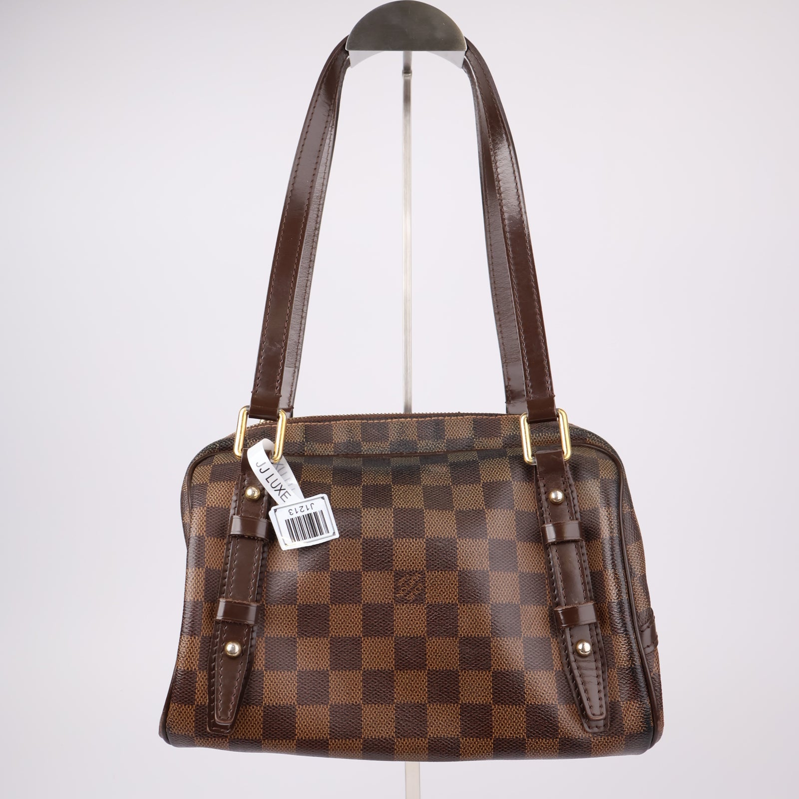 J1213-Louis Vuitton Damier Rivington PM Bag- Pre Owned