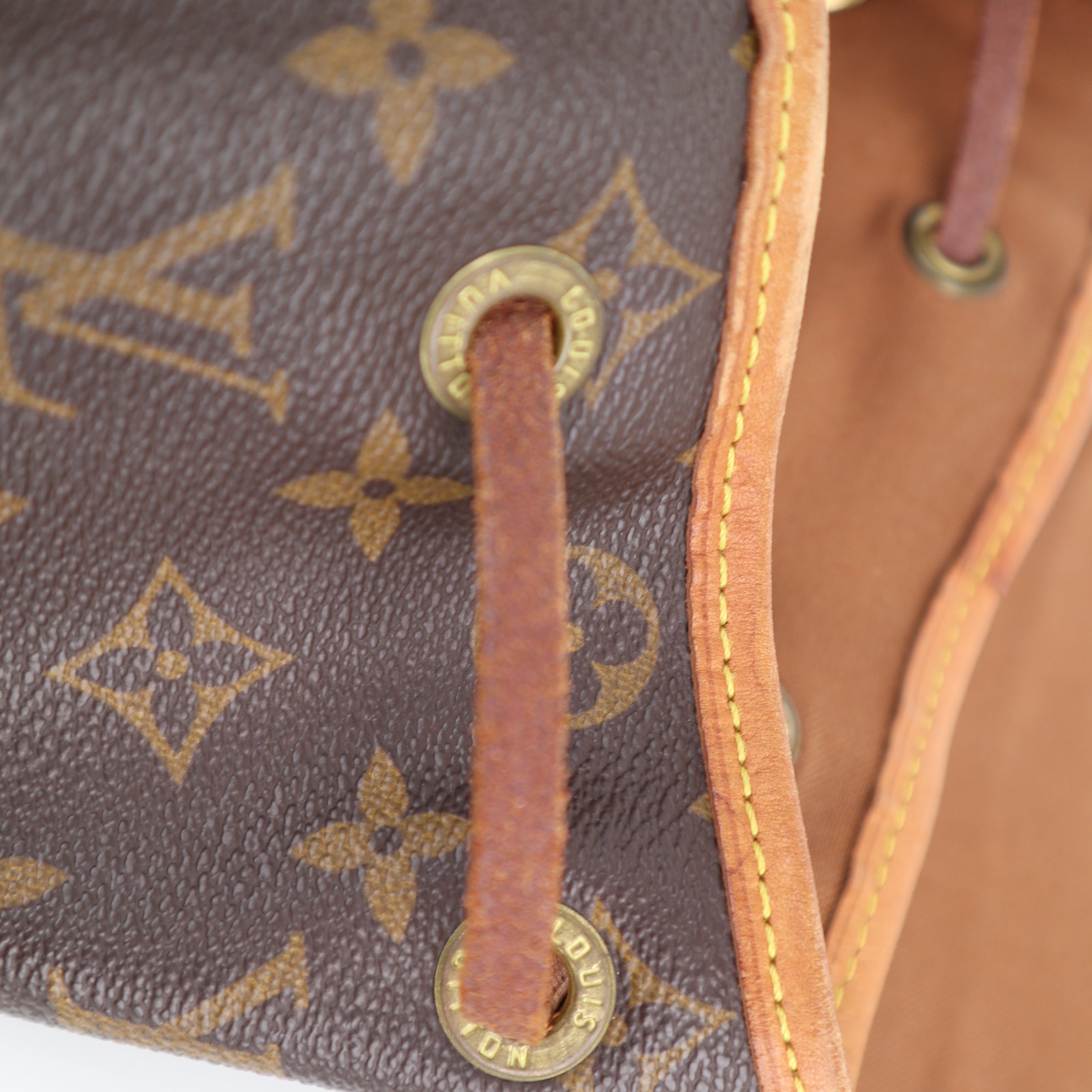 Louis Vuitton Monogram Montsouris Backpack C1797 | Pre-Owned Very Good Brown Monogram Canvas