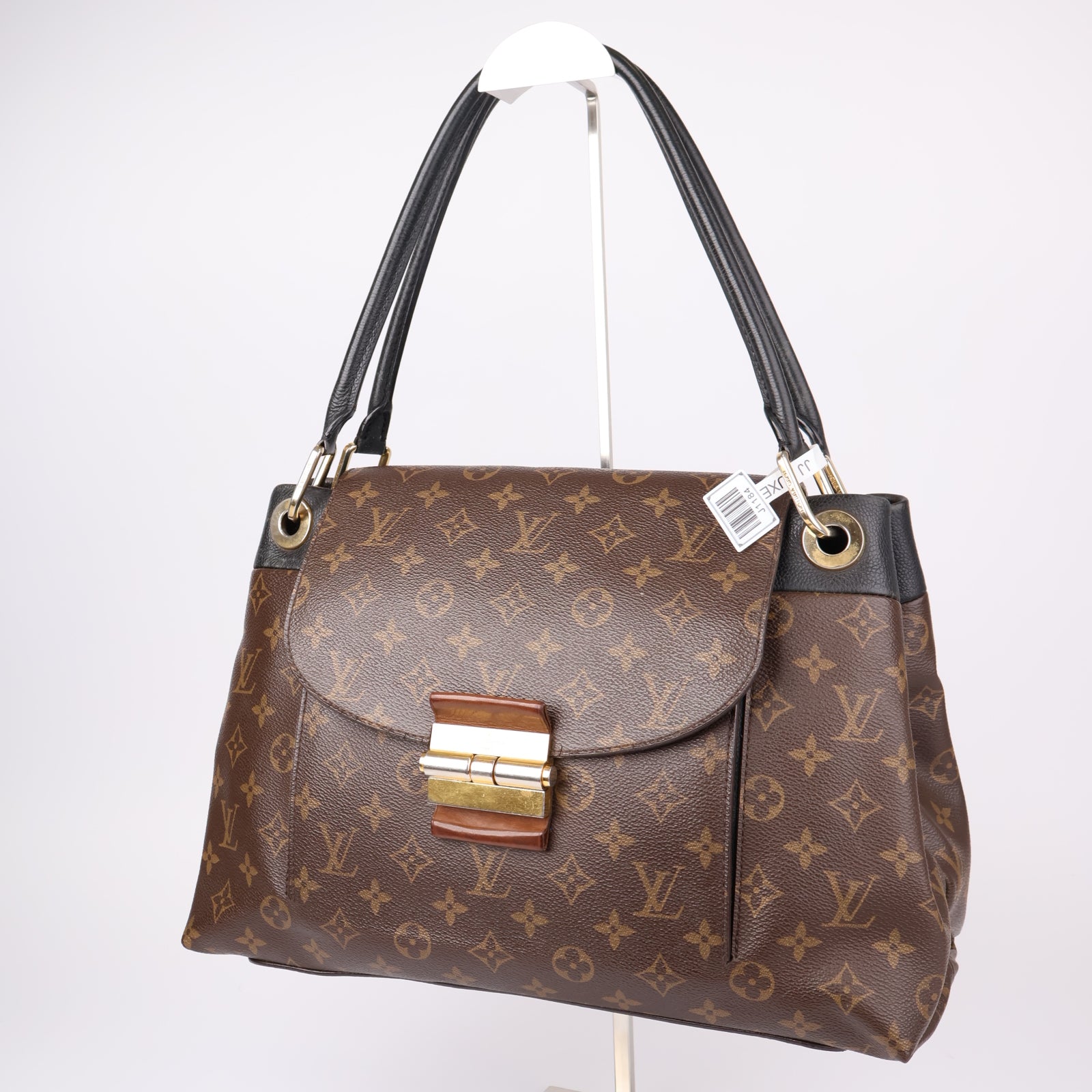 J1184-Louis Vuitton Havane Monogram Canvas Olympe Bag- Pre Owned