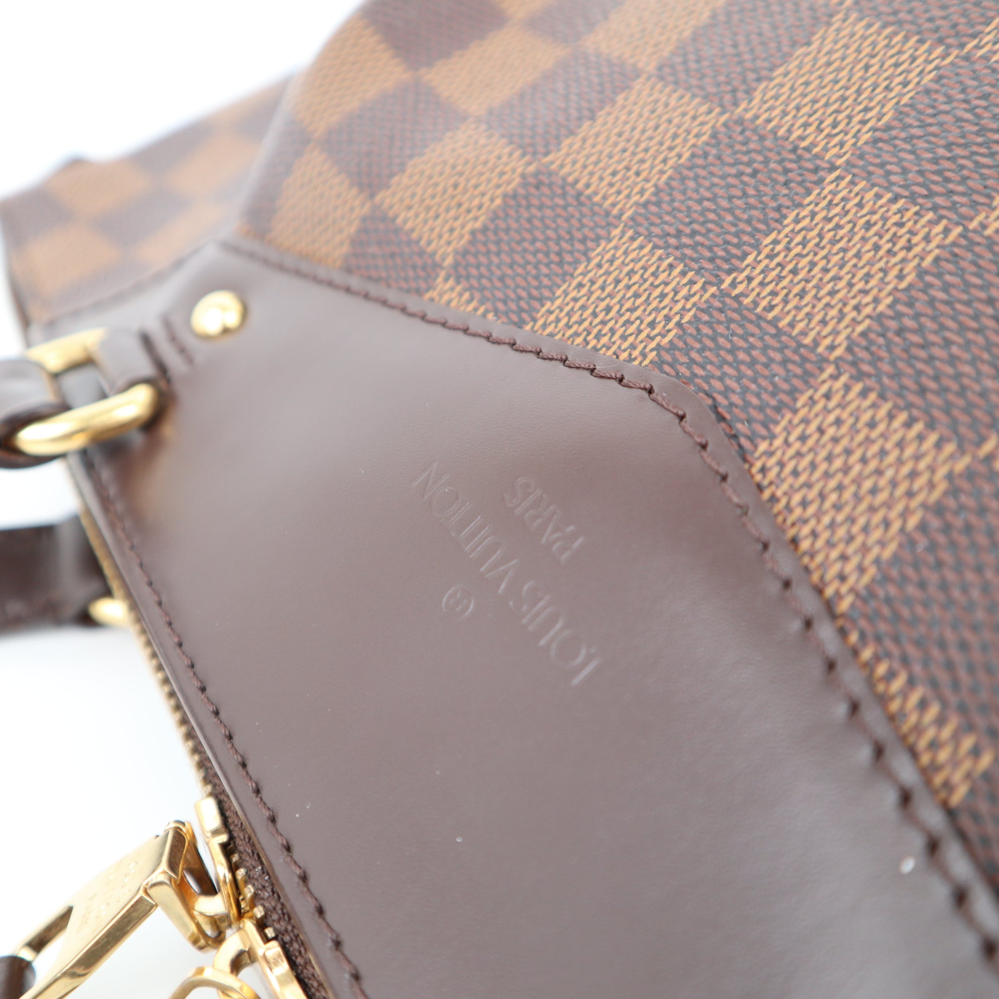 C1183 Louis Vuitton Damier Ebene Canvas Westminster PM Bag-Pre Owned