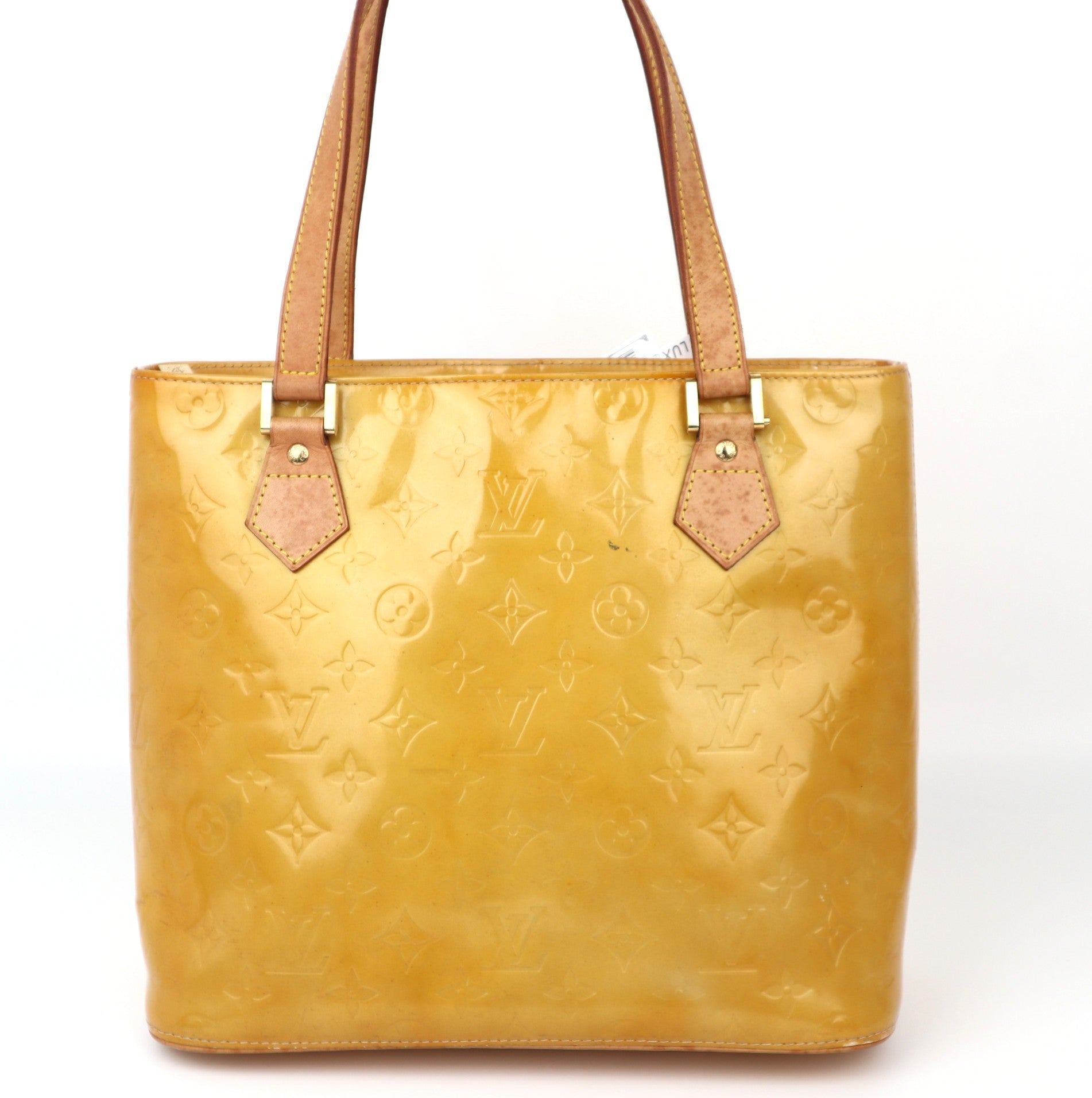 C1193 Louis Vuitton Mango Monogram Vernis Houston Bag-Pre Owned