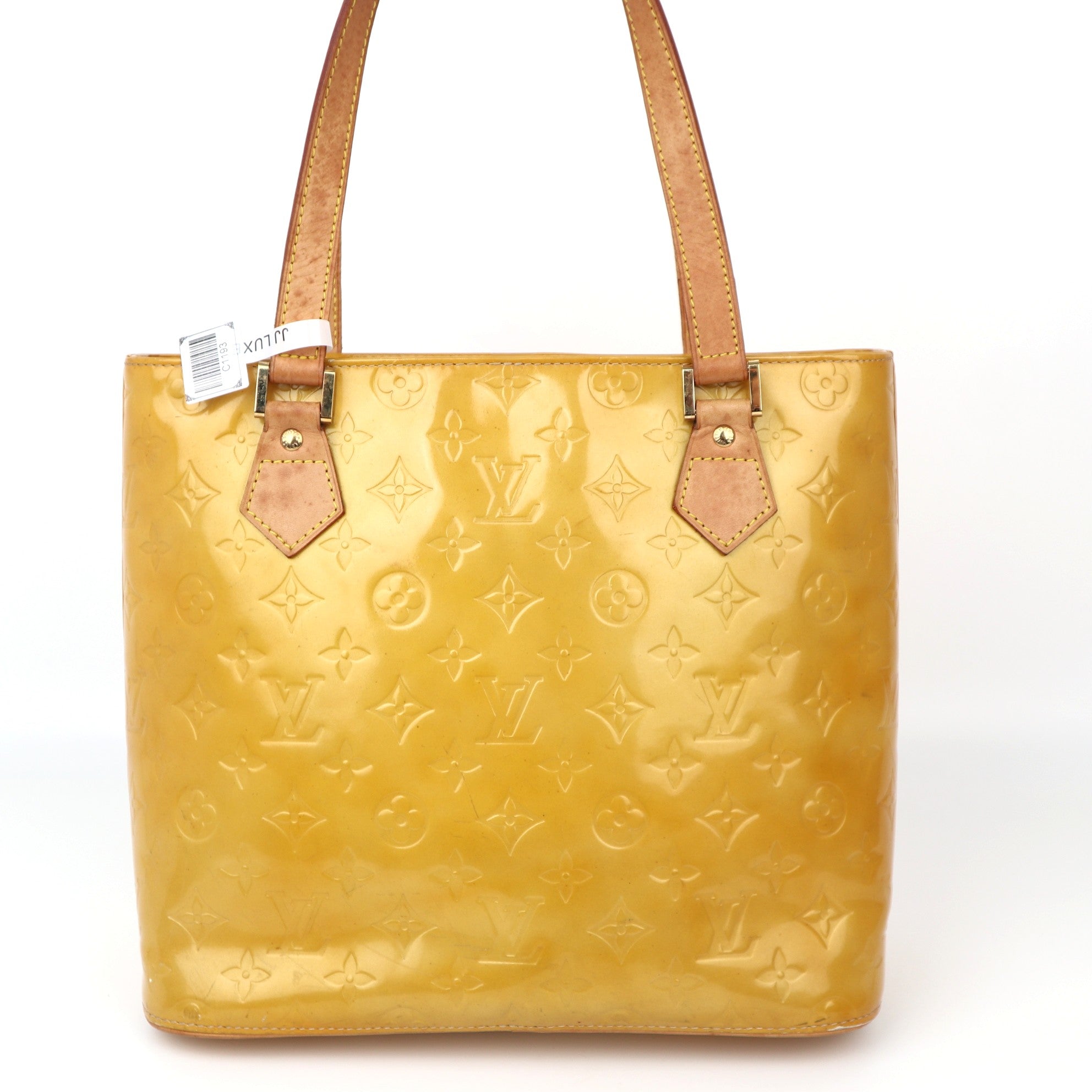 C1193 Louis Vuitton Mango Monogram Vernis Houston Bag-Pre Owned
