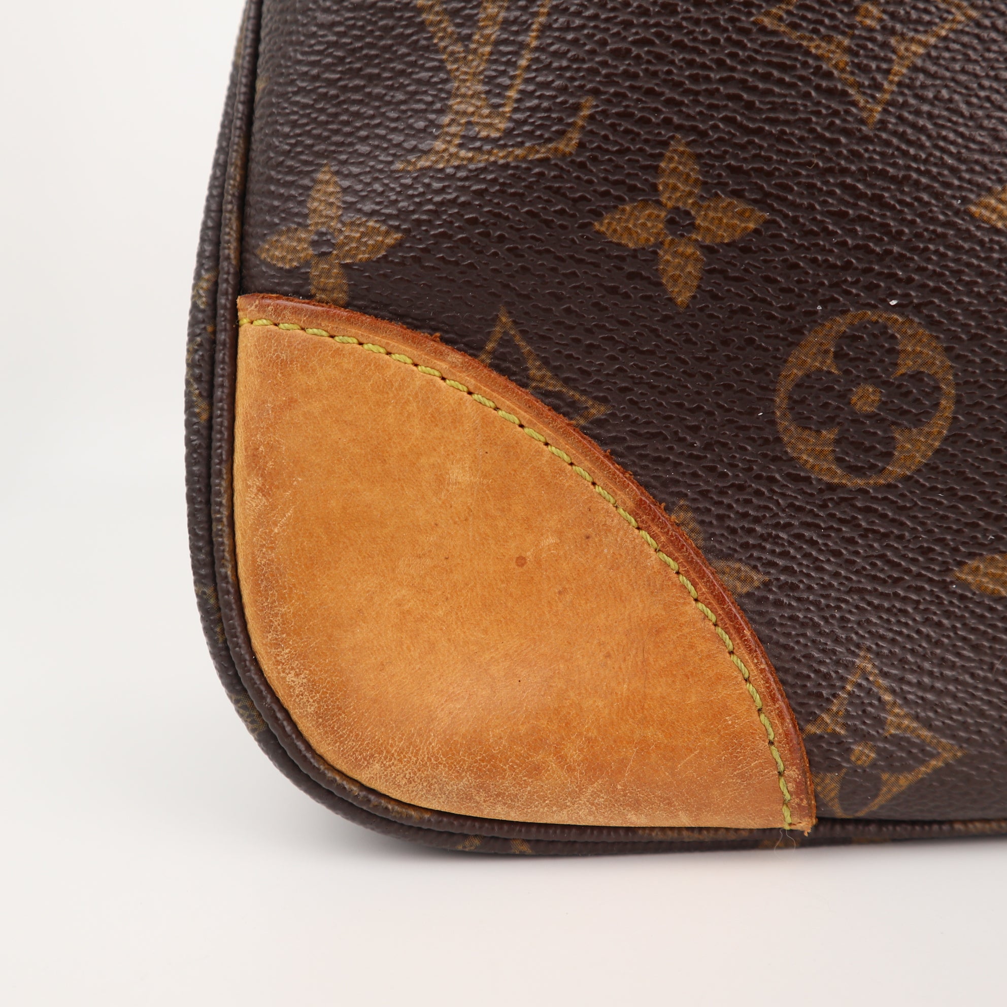 Louis Vuitton Monogram Boulogne Shoulder Bag C1801 | Pre-Owned Good Brown Monogram Canvas