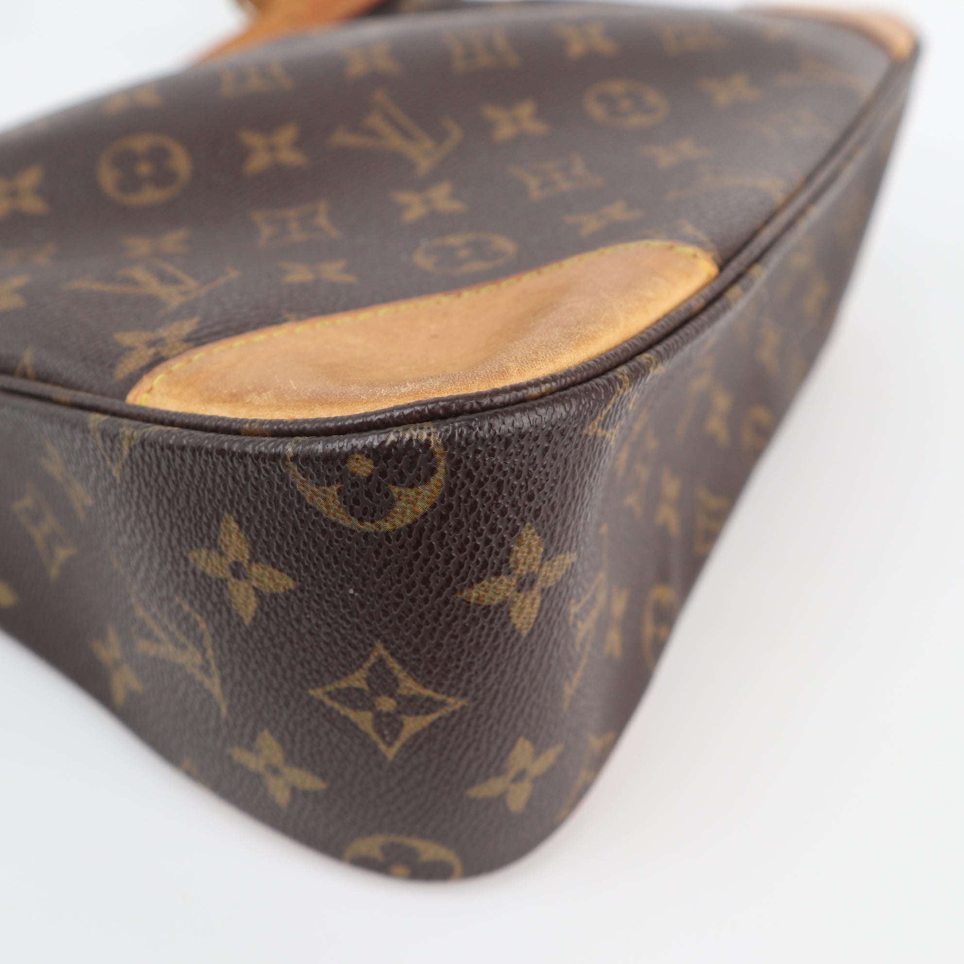 Louis Vuitton Monogram Boulogne Shoulder Bag C1801 | Pre-Owned Good Brown Monogram Canvas