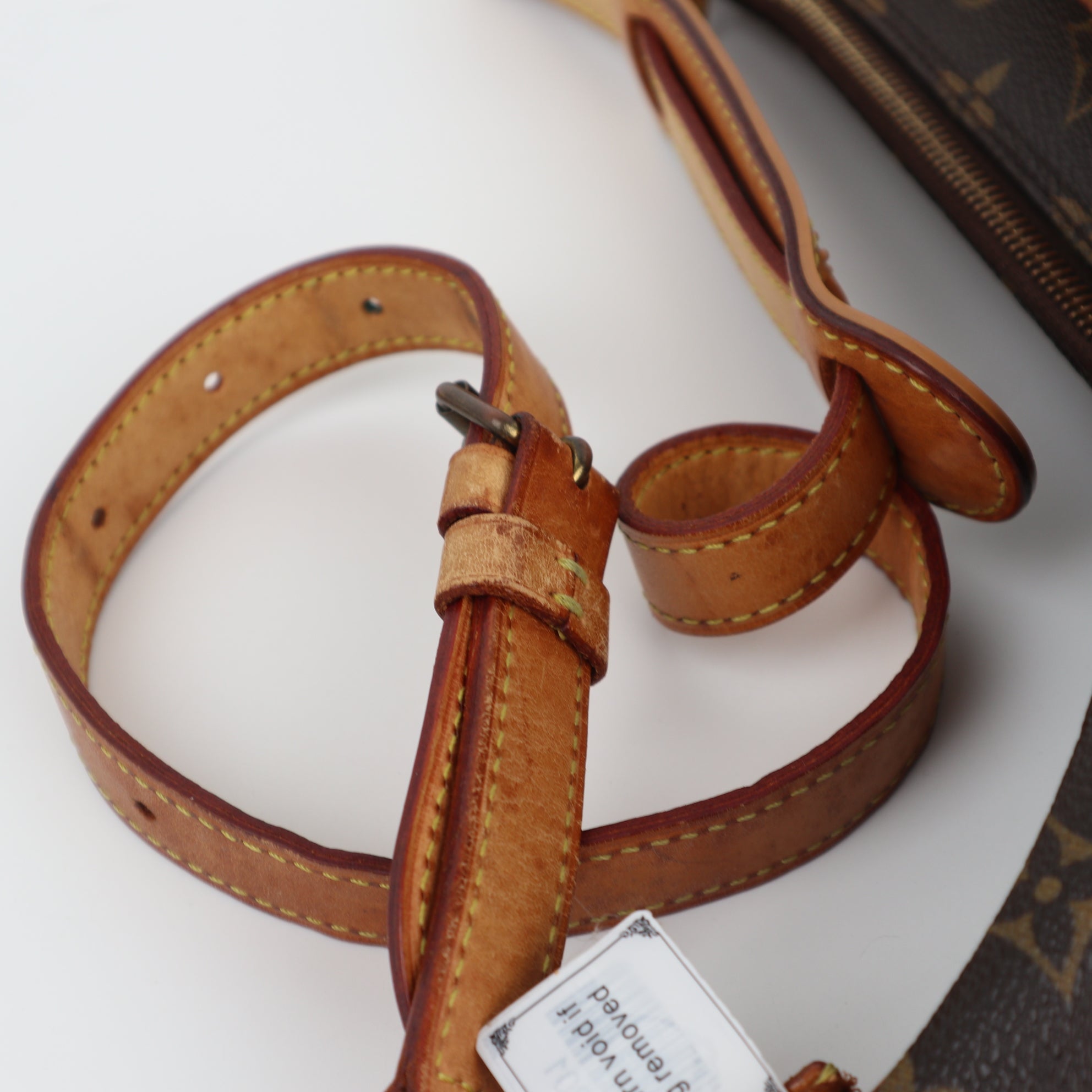 Louis Vuitton Monogram Boulogne Shoulder Bag C1801 | Pre-Owned Good Brown Monogram Canvas