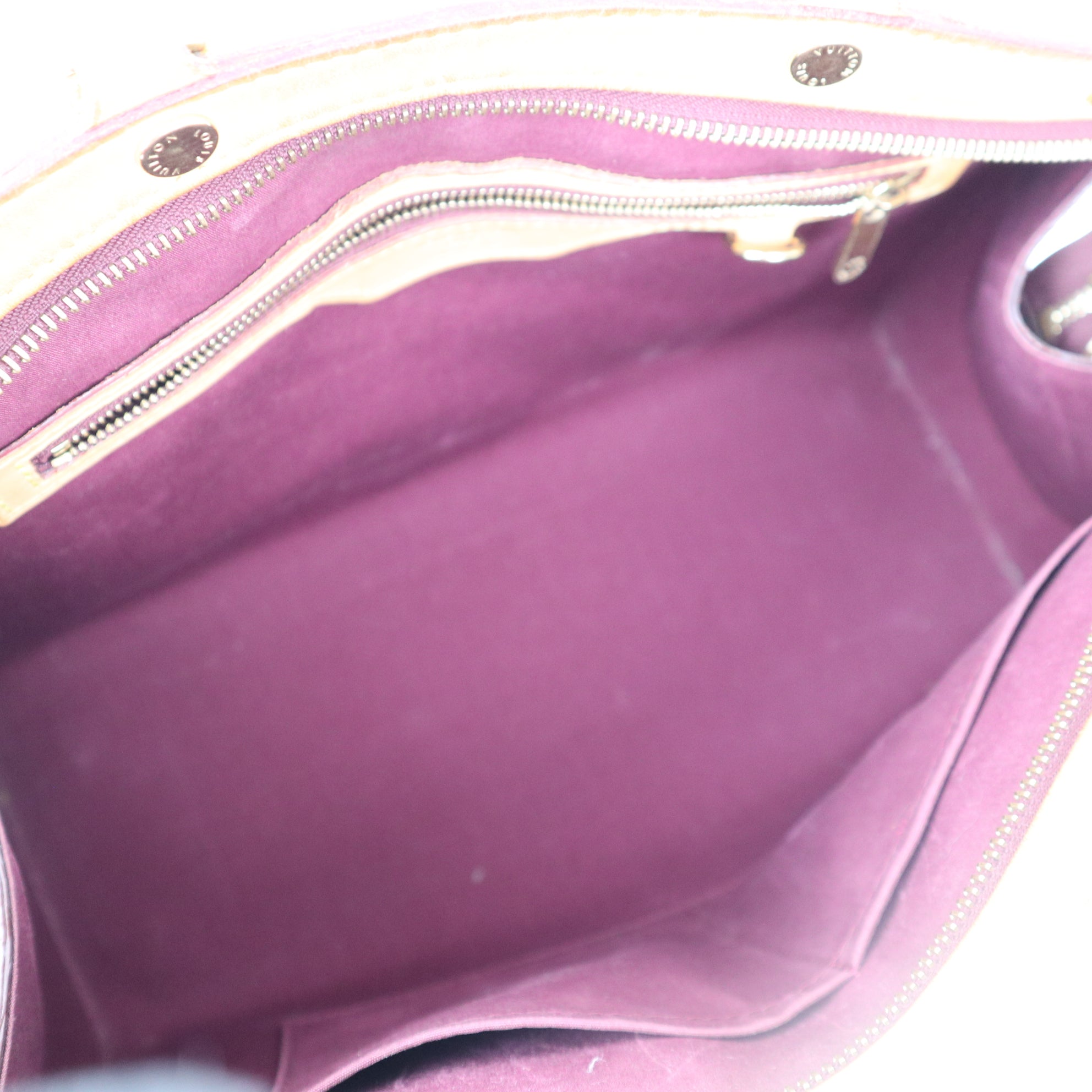 C1195 Louis Vuitton Rouge Fauviste Monogram Vernis Brea MM Bag-Pre Owned