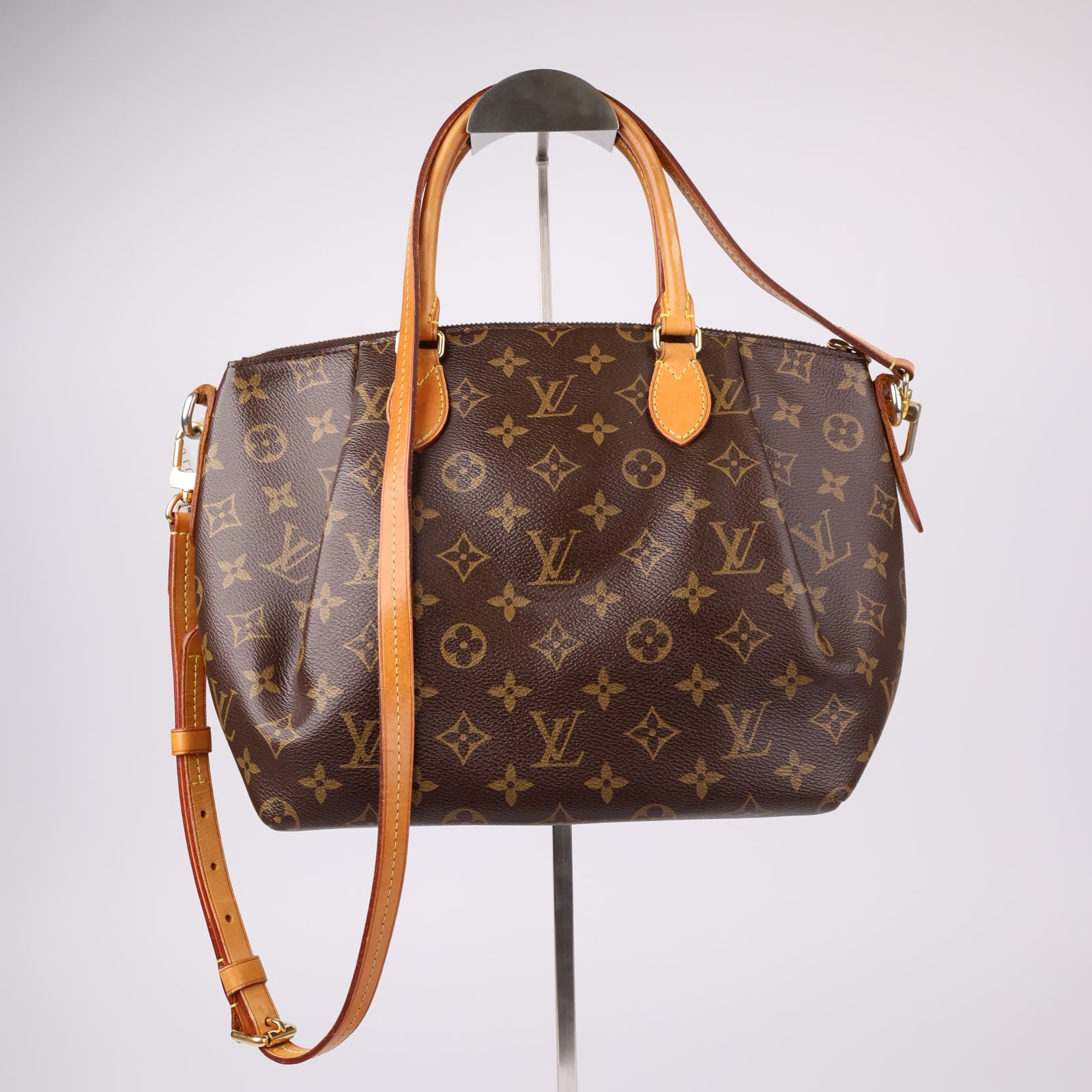 J1179-Louis Vuitton Louis Vuitton Turenne PM Monogram 2way Shoulder Bag Canvas Shoulder Bag