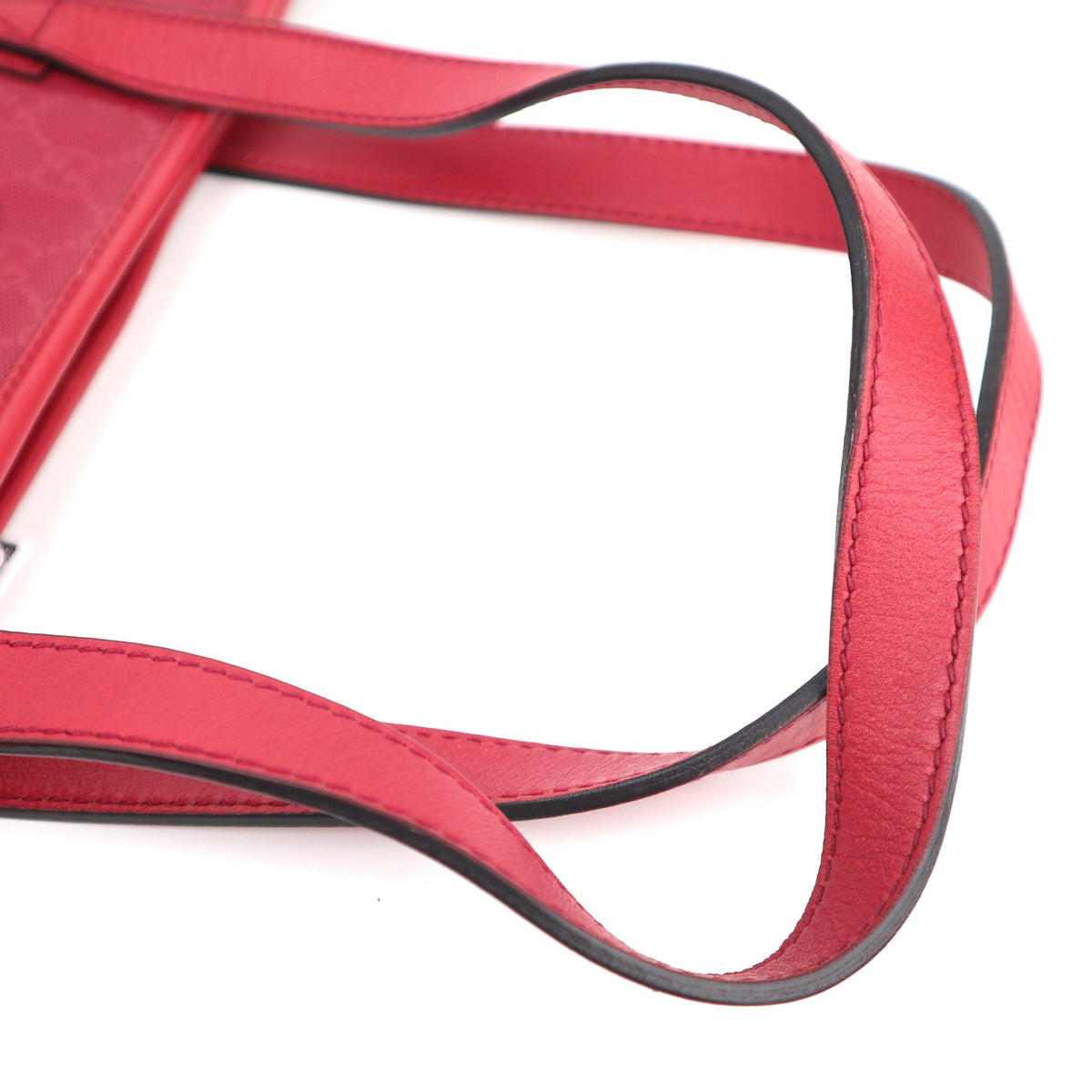 C2662 Gucci Tote Bag GG Imprimé Medium | Pre-Owned Excellent Pink Polyvinyl chloride (PVC) GG Imprimé