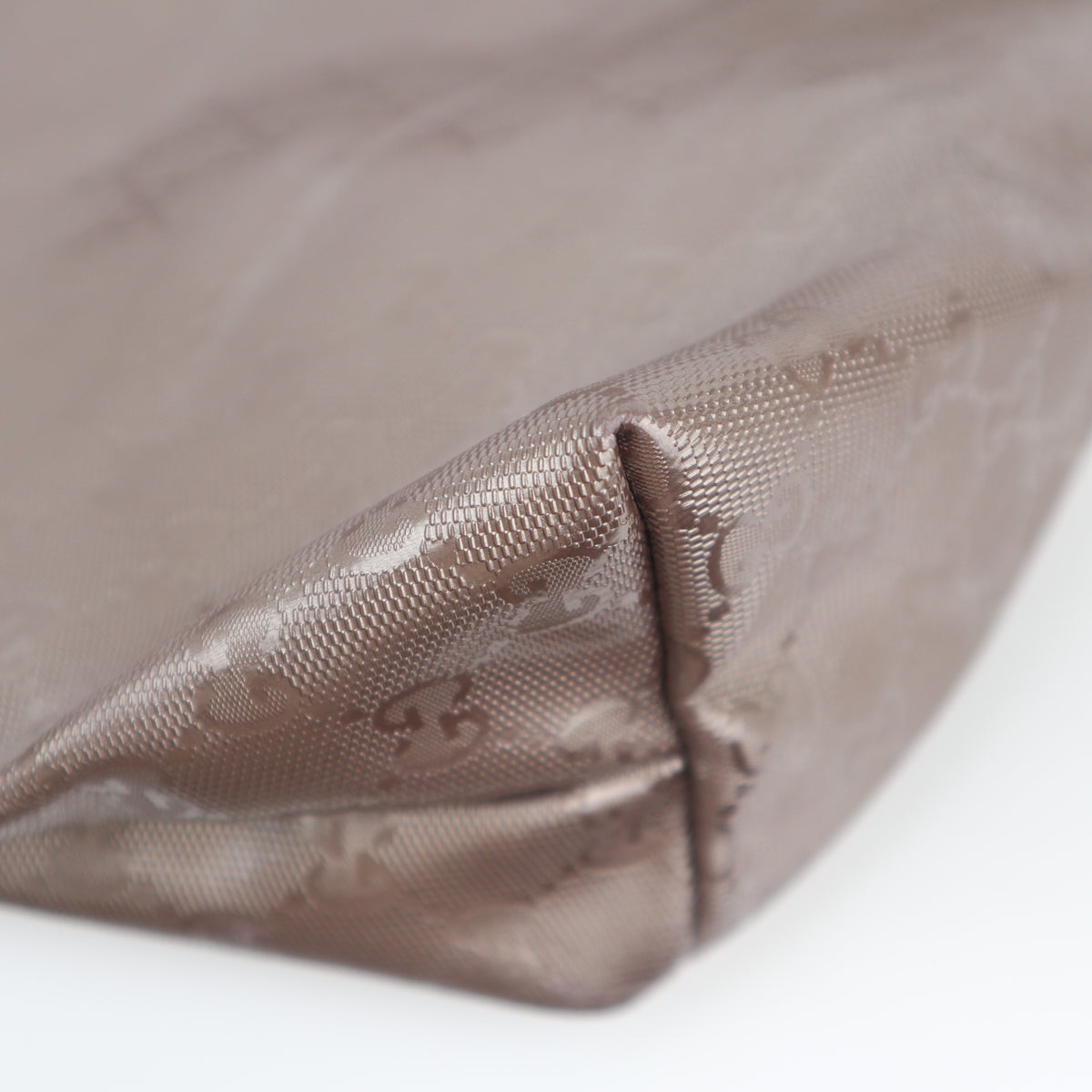 C2664 Gucci Tote Bag GG Imprimé Medium | Pre-Owned Excellent Light Purple Polyvinyl chloride (PVC) GG Imprimé