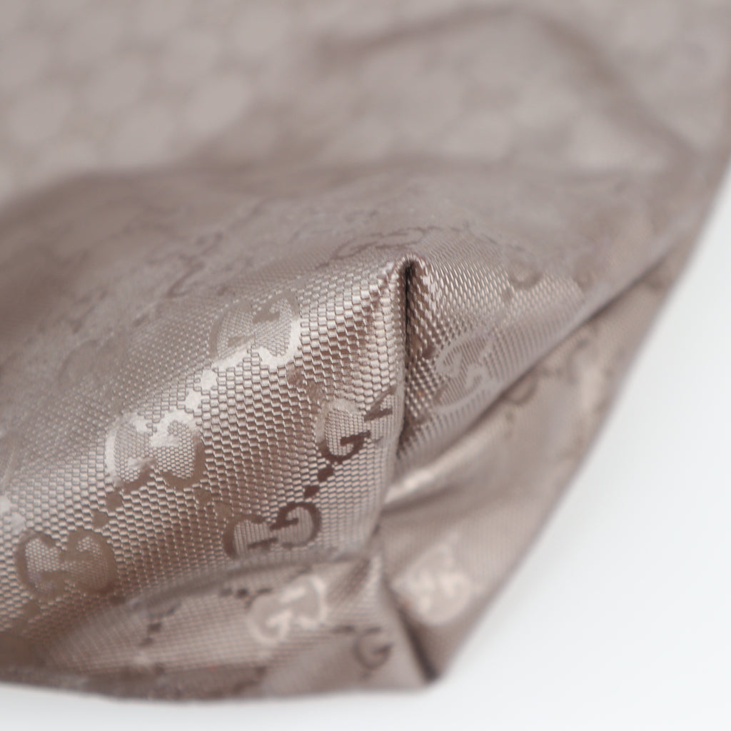 C2664 Gucci Tote Bag GG Imprimé Medium | Pre-Owned Excellent Light Purple Polyvinyl chloride (PVC) GG Imprimé