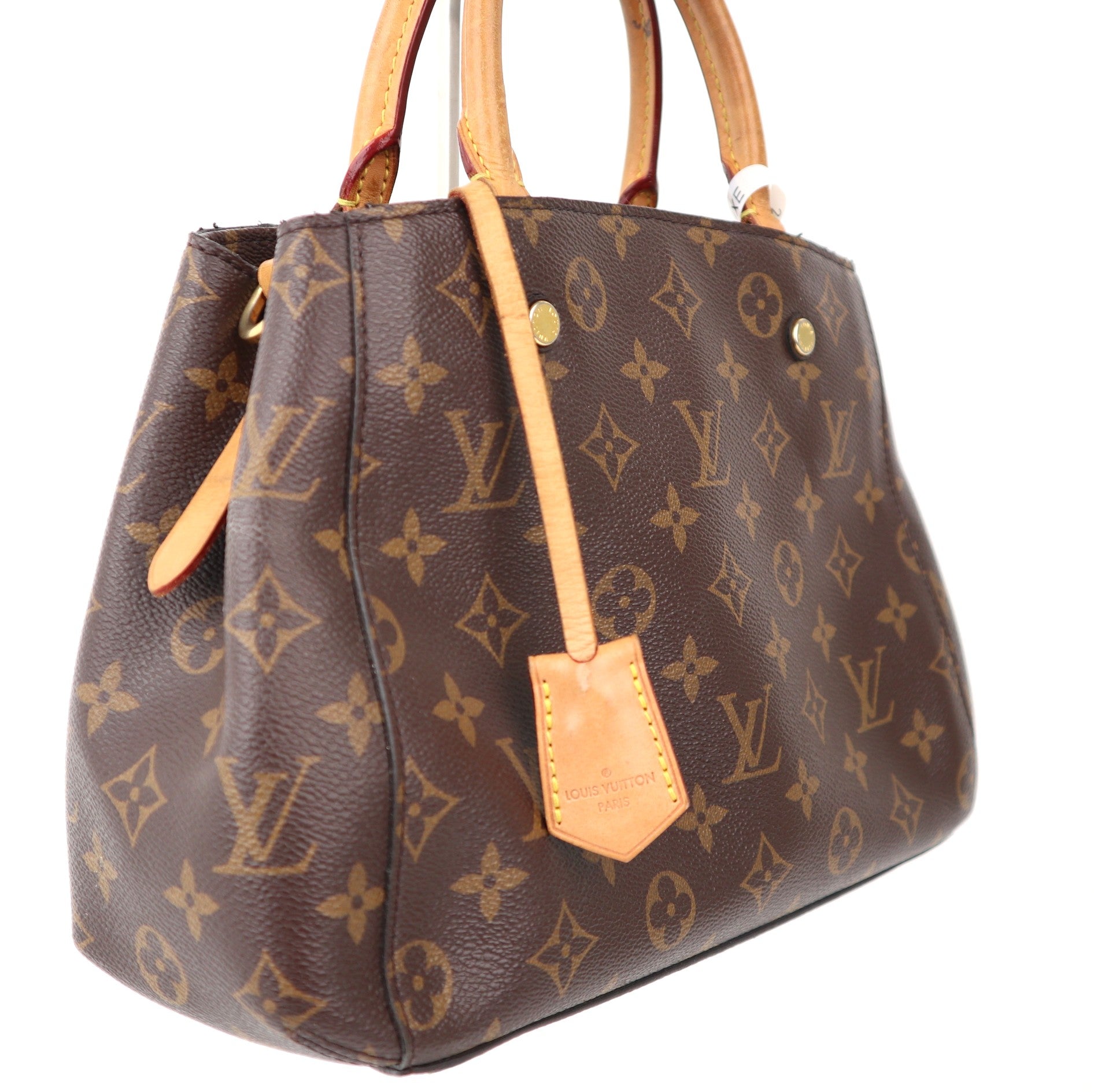 C1201  Louis Vuitton Monogram Canvas Montaigne BB Bag-Pre Owned