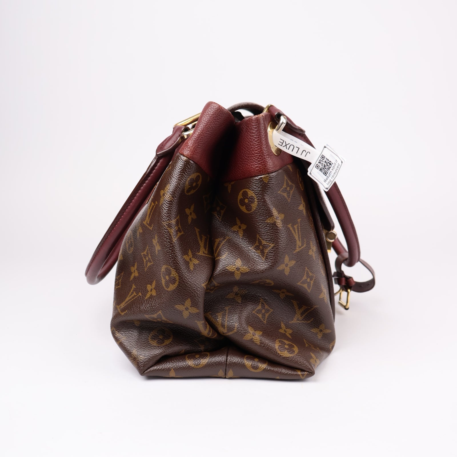 J1182-LOUIS VUITTON Camel Monogram Canvas Olympe Bag- Pre Owned