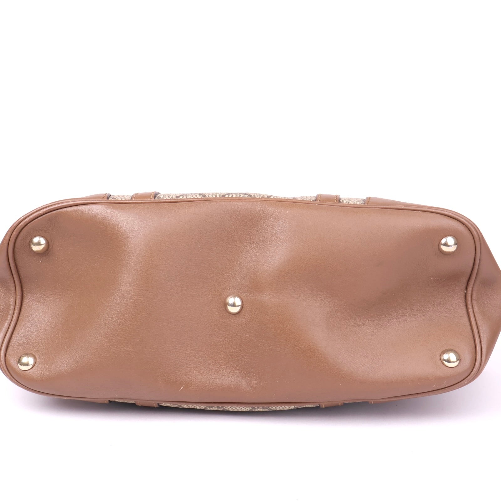 J1196 GUCCI GG Supreme Monogram Top Handle Dome Bag- Pre Owned