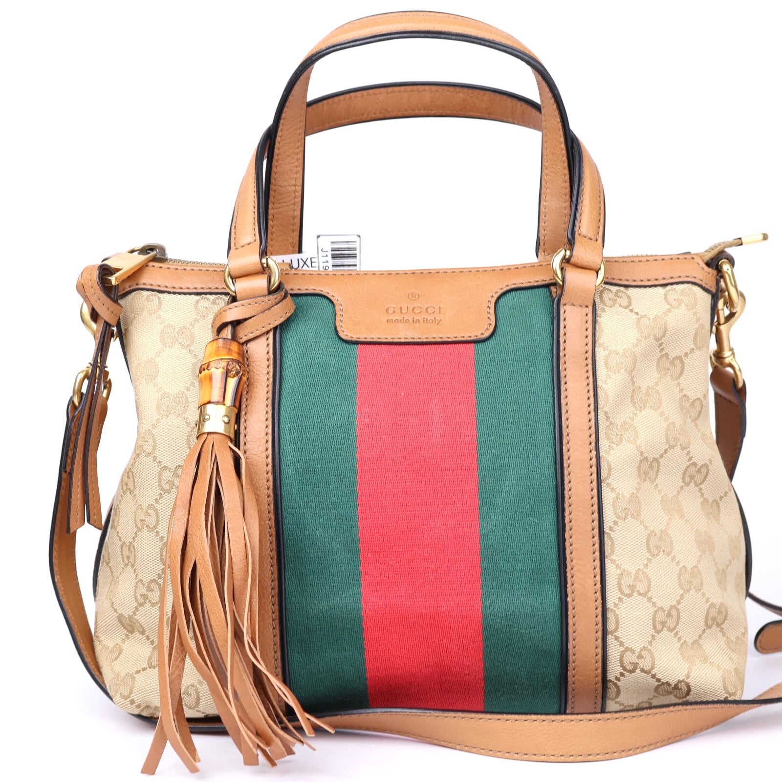 J1198 Gucci Rania Convertible Top Handle Bag- Pre Owned