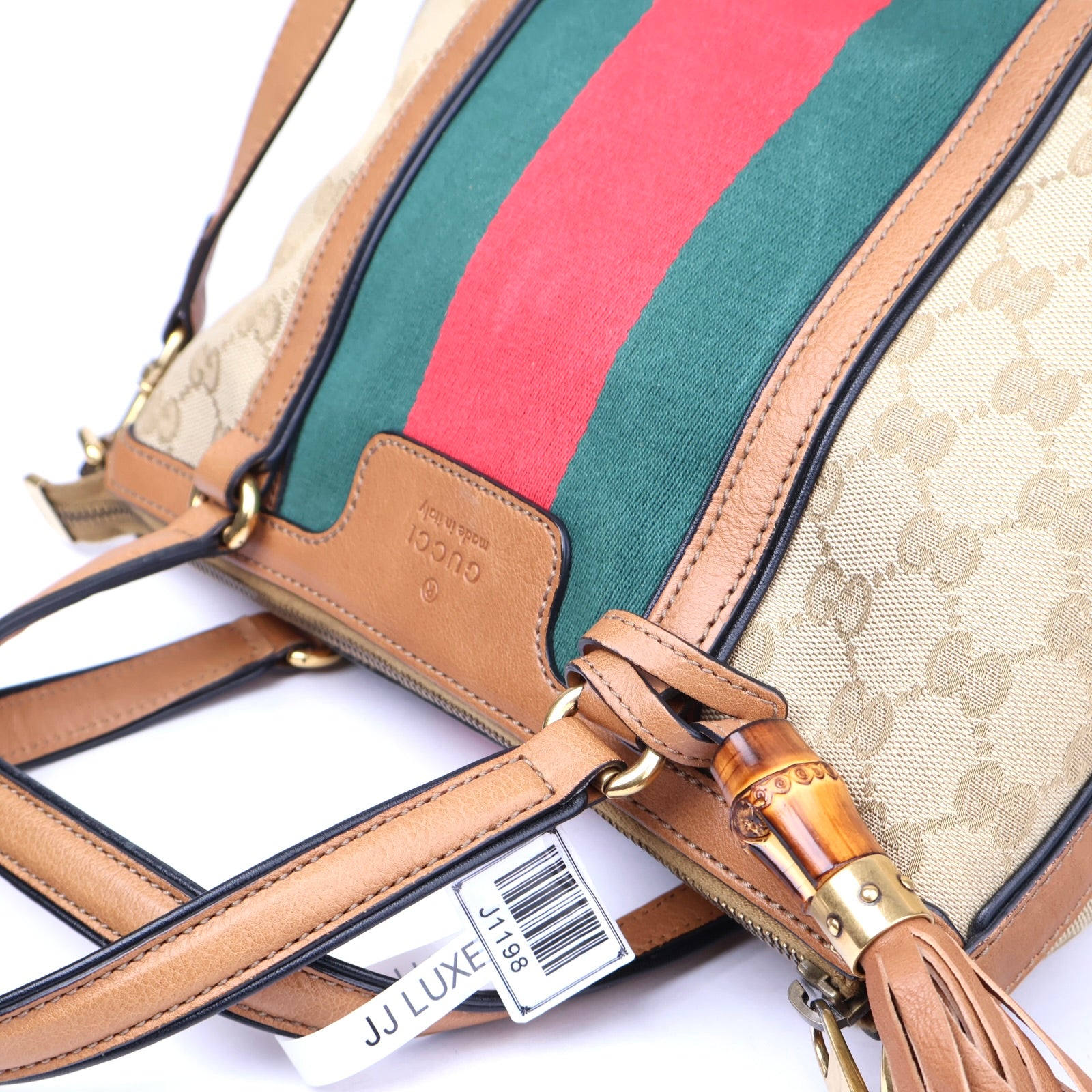 J1198 Gucci Rania Convertible Top Handle Bag- Pre Owned