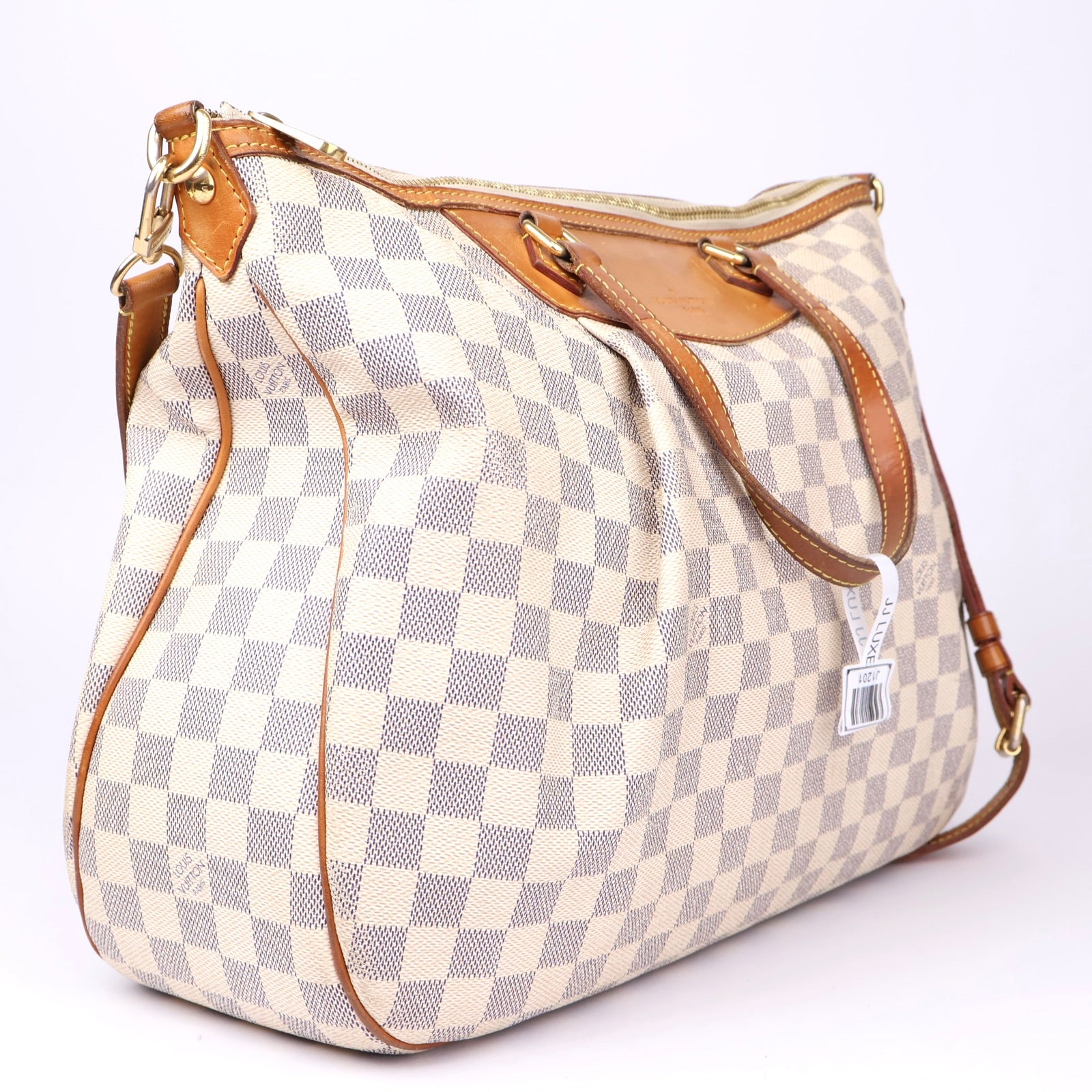 J1201 Louis Vuitton Pre-Owned Siracusa Handbag Damier GM- Pre Owned