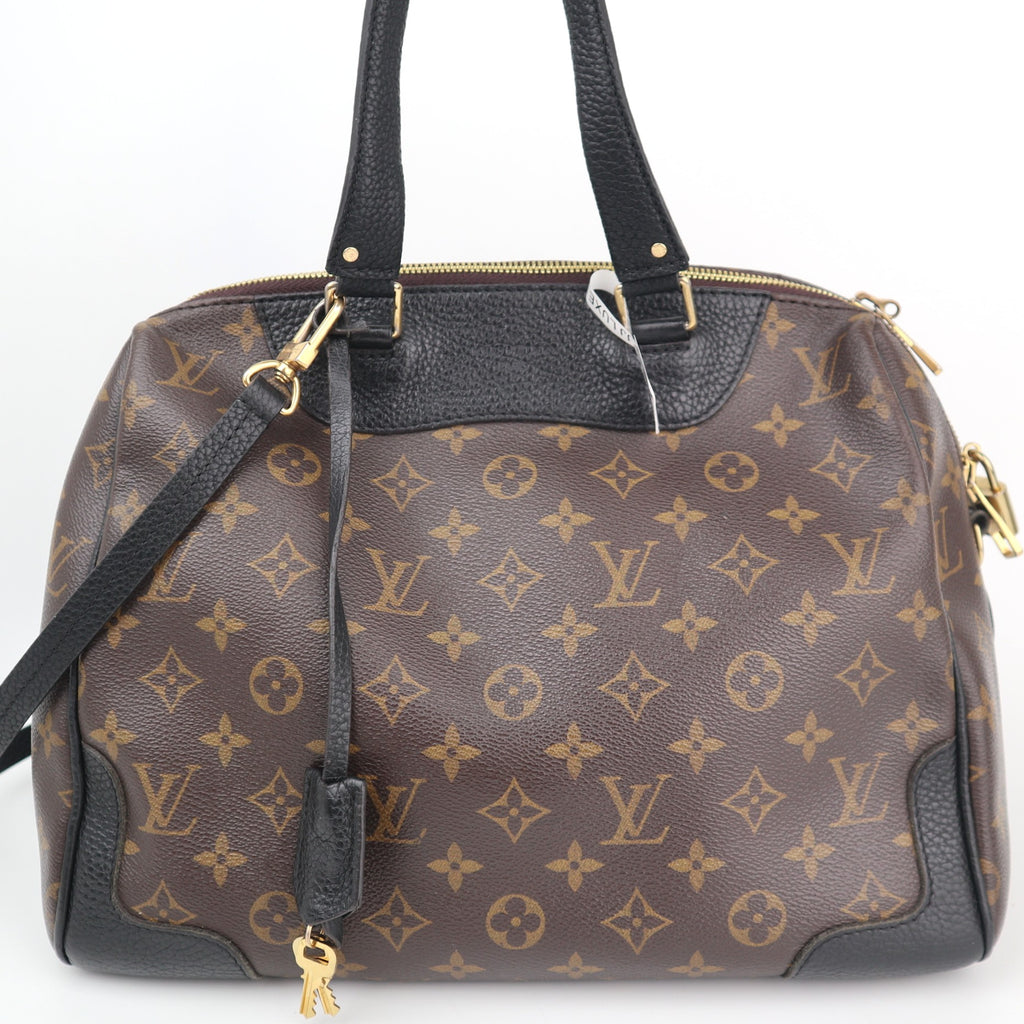 C2673 Louis Vuitton Top Handle Bag Monogram Retiro NM Handbag | Pre-Owned Very Good Brown Monogram Canvas