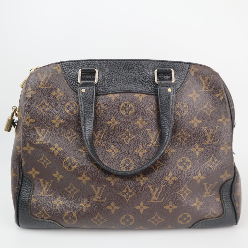 C2673 Louis Vuitton Top Handle Bag Monogram Retiro NM Handbag | Pre-Owned Very Good Brown Monogram Canvas