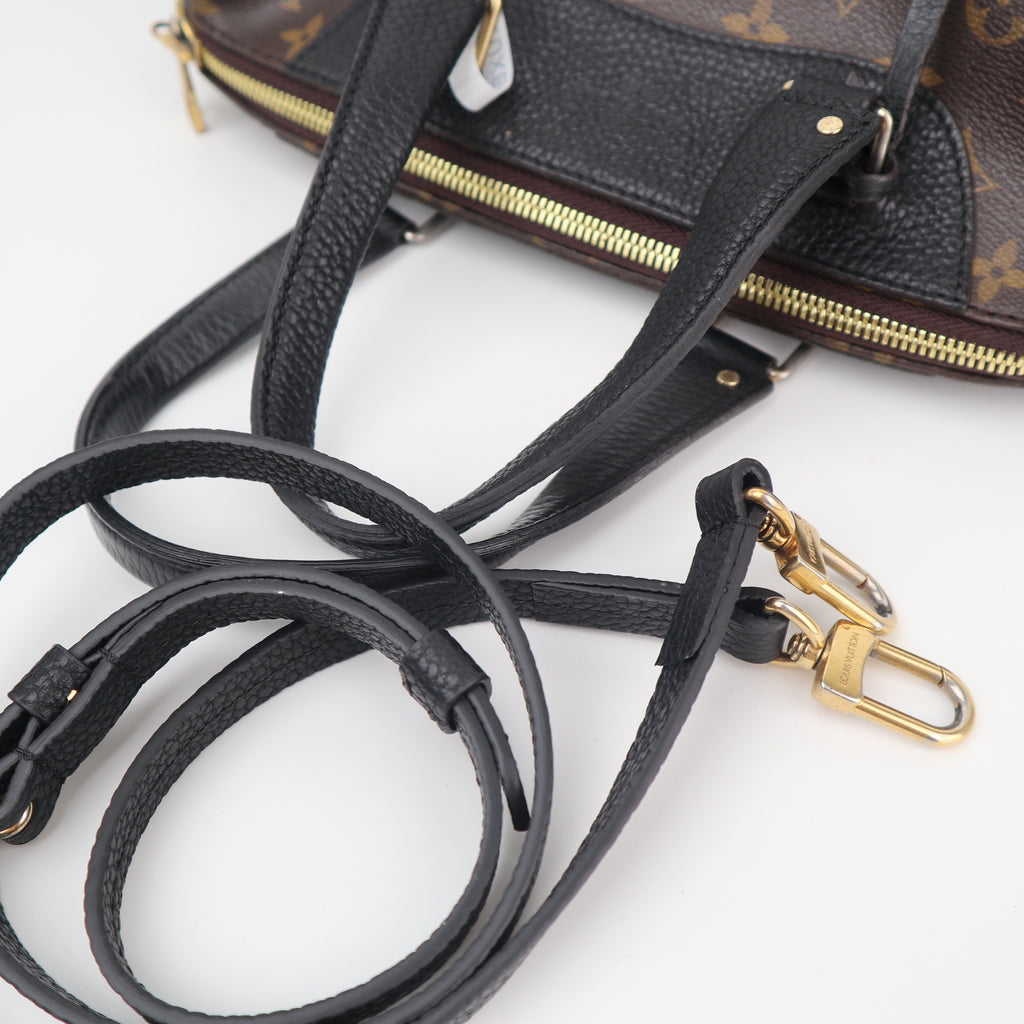 C2673 Louis Vuitton Top Handle Bag Monogram Retiro NM Handbag | Pre-Owned Very Good Brown Monogram Canvas