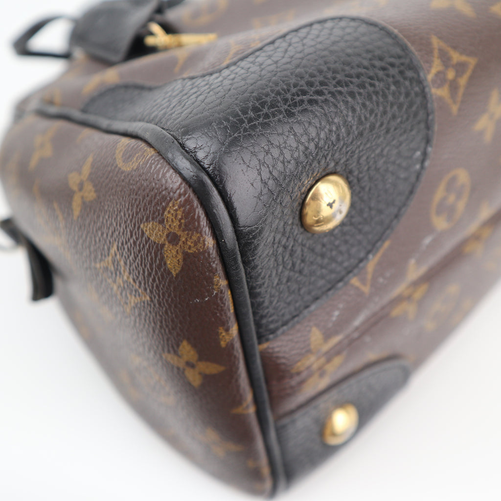 C2673 Louis Vuitton Top Handle Bag Monogram Retiro NM Handbag | Pre-Owned Very Good Brown Monogram Canvas