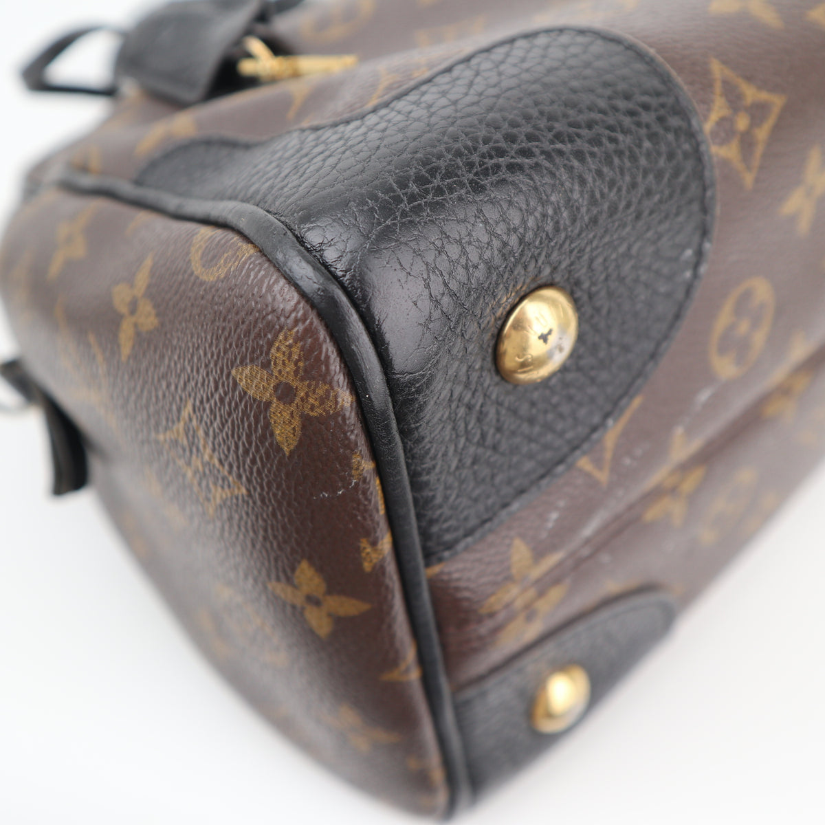 C2673 Louis Vuitton Top Handle Bag Monogram Retiro NM Handbag | Pre-Owned Very Good Brown Monogram Canvas
