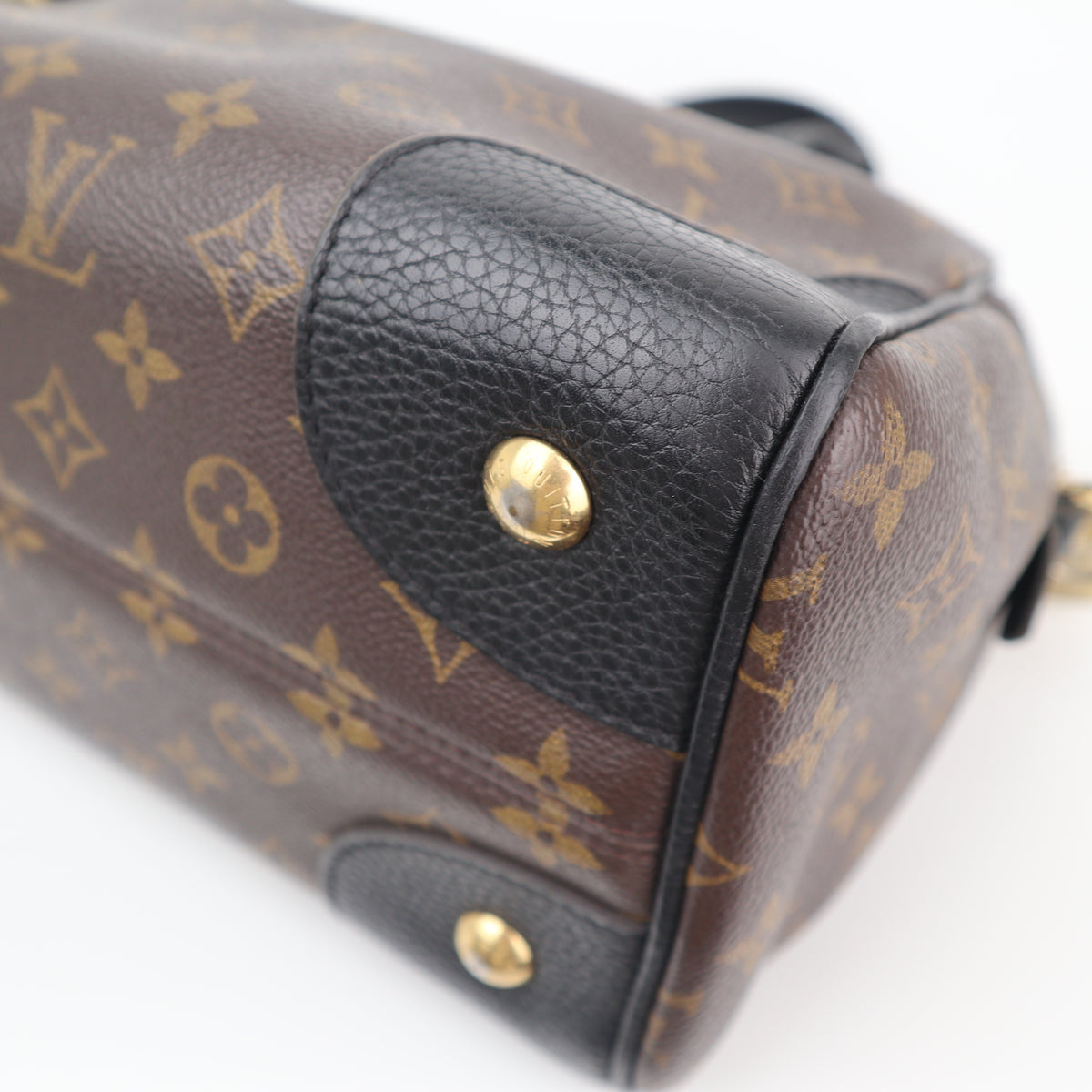 C2673 Louis Vuitton Top Handle Bag Monogram Retiro NM Handbag | Pre-Owned Very Good Brown Monogram Canvas