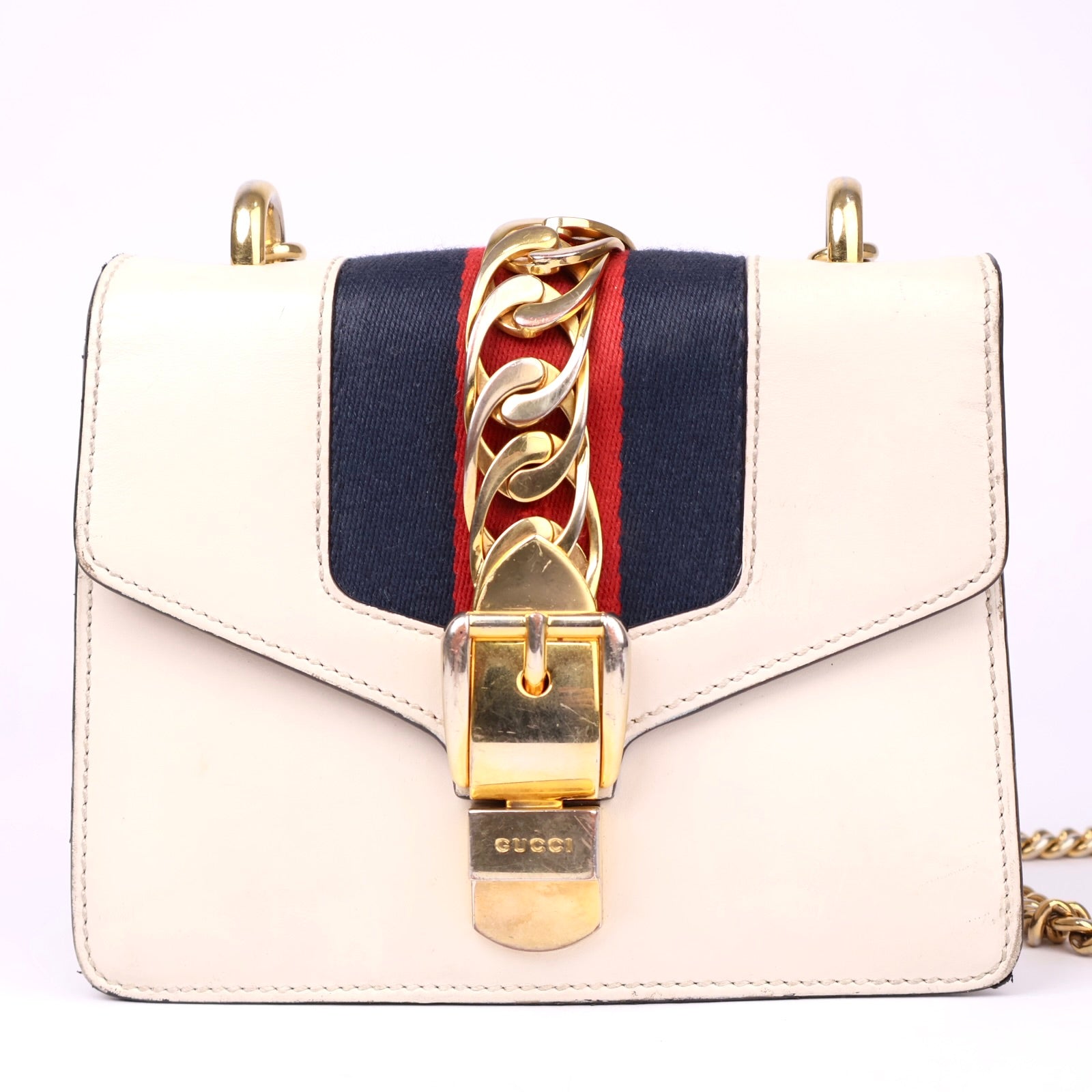 J1205 Gucci Sylvie Medium Shoulder Bag- Pre Owned