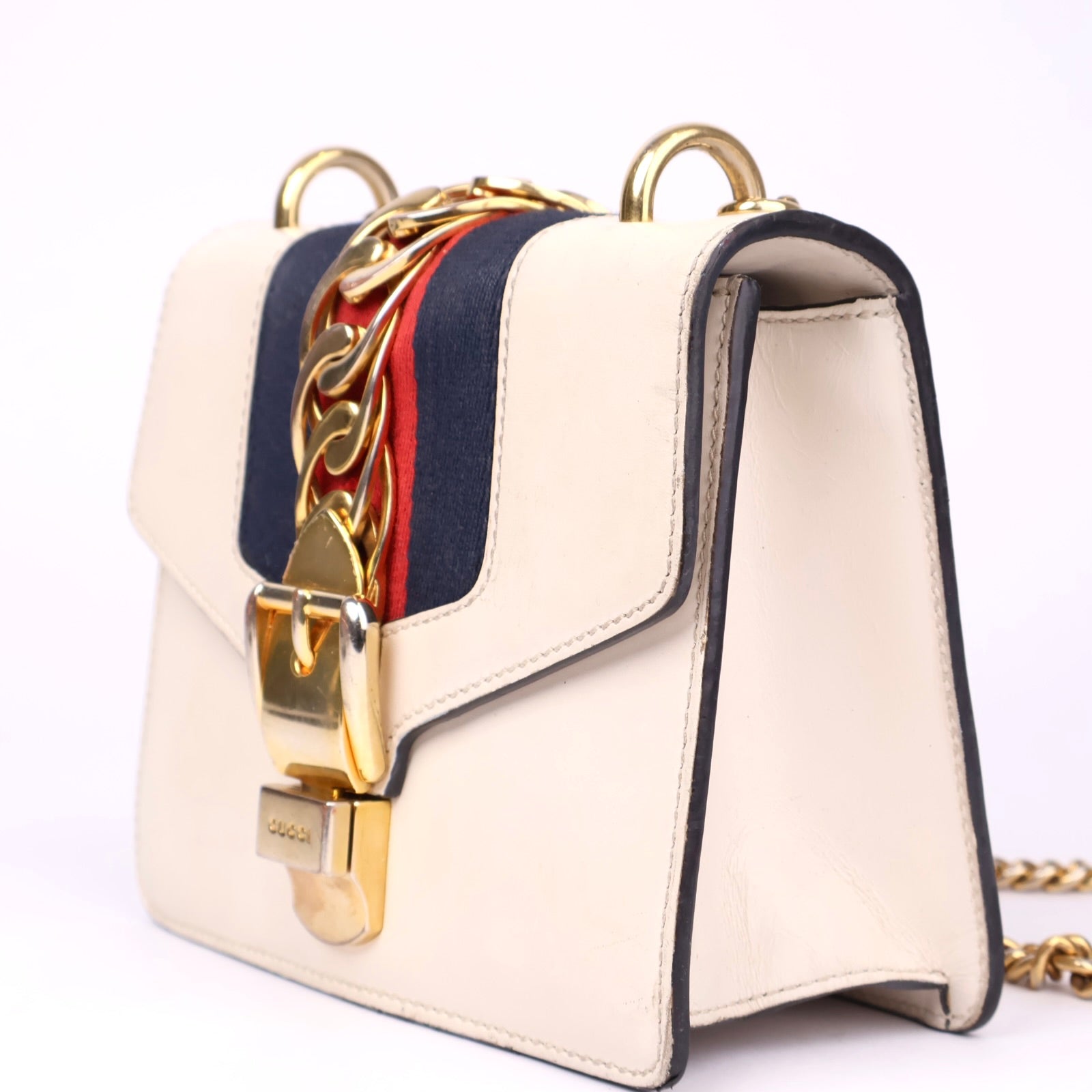 J1205 Gucci Sylvie Medium Shoulder Bag- Pre Owned