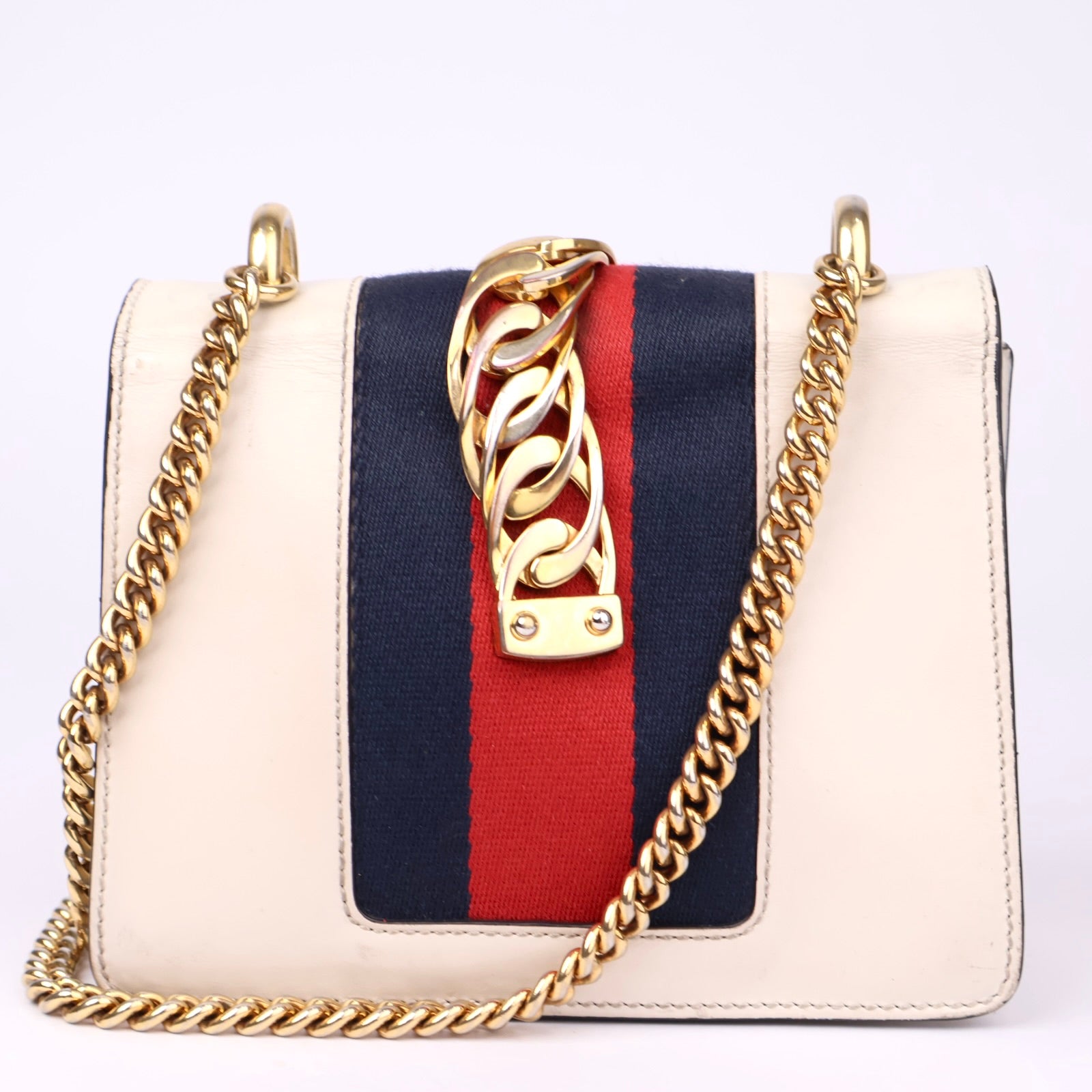 J1205 Gucci Sylvie Medium Shoulder Bag- Pre Owned