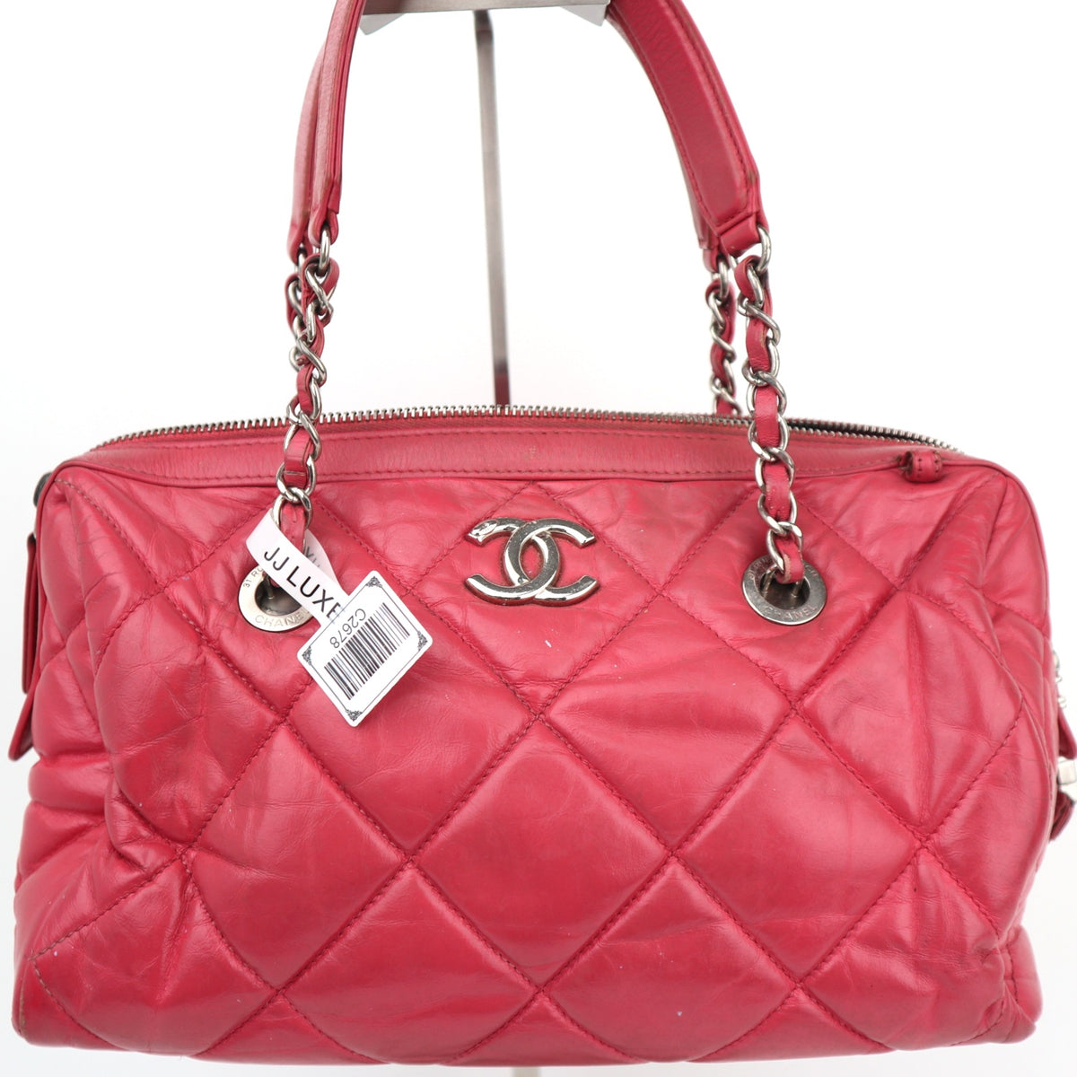C2678 Chanel Shoulder Bag 19B/20C Express Bowling Bag | Pre-Owned Very Good