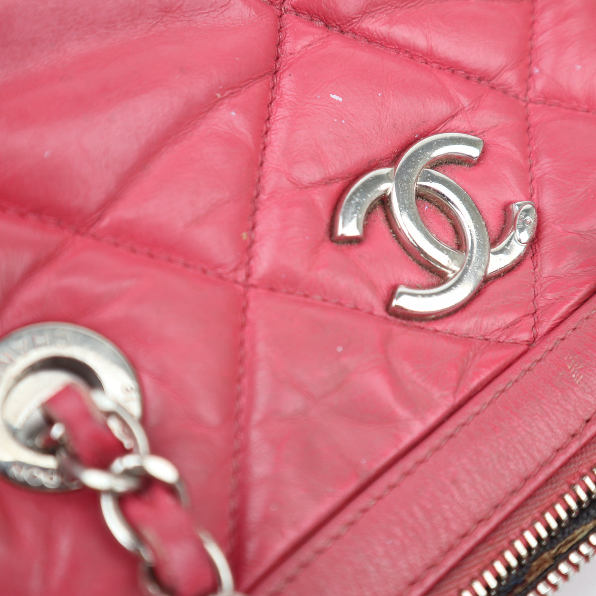 C2678 Chanel Shoulder Bag 19B/20C Express Bowling Bag | Pre-Owned Very Good