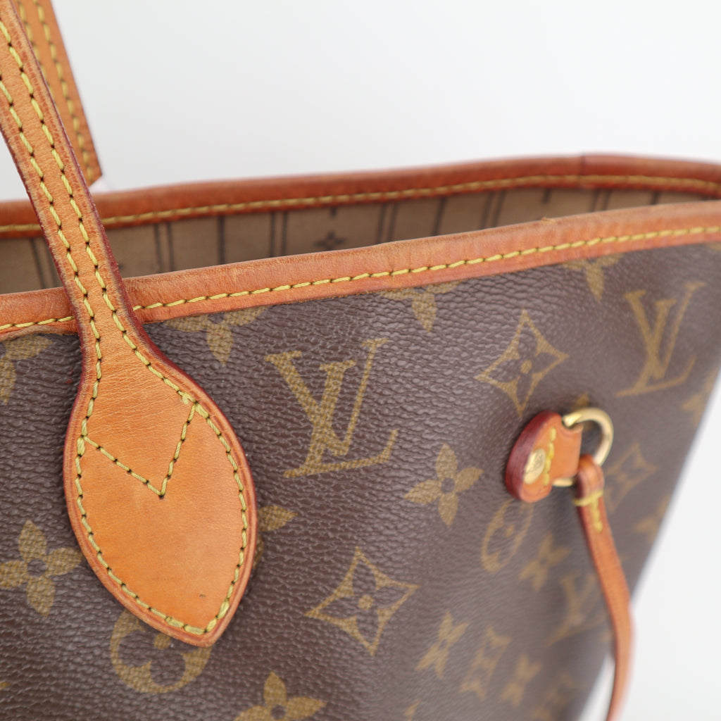 C2680 Louis Vuitton Tote Bag Monogram Neverfull MM | Pre-Owned Very Good Brown Monogram Canvas