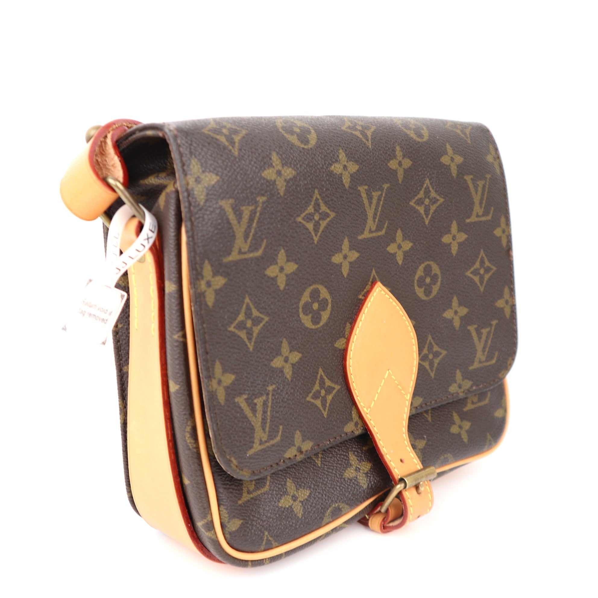 C1209R Louis Vuitton  Monogram Canvas Cartouchiere MM  Bag-Pre Owned