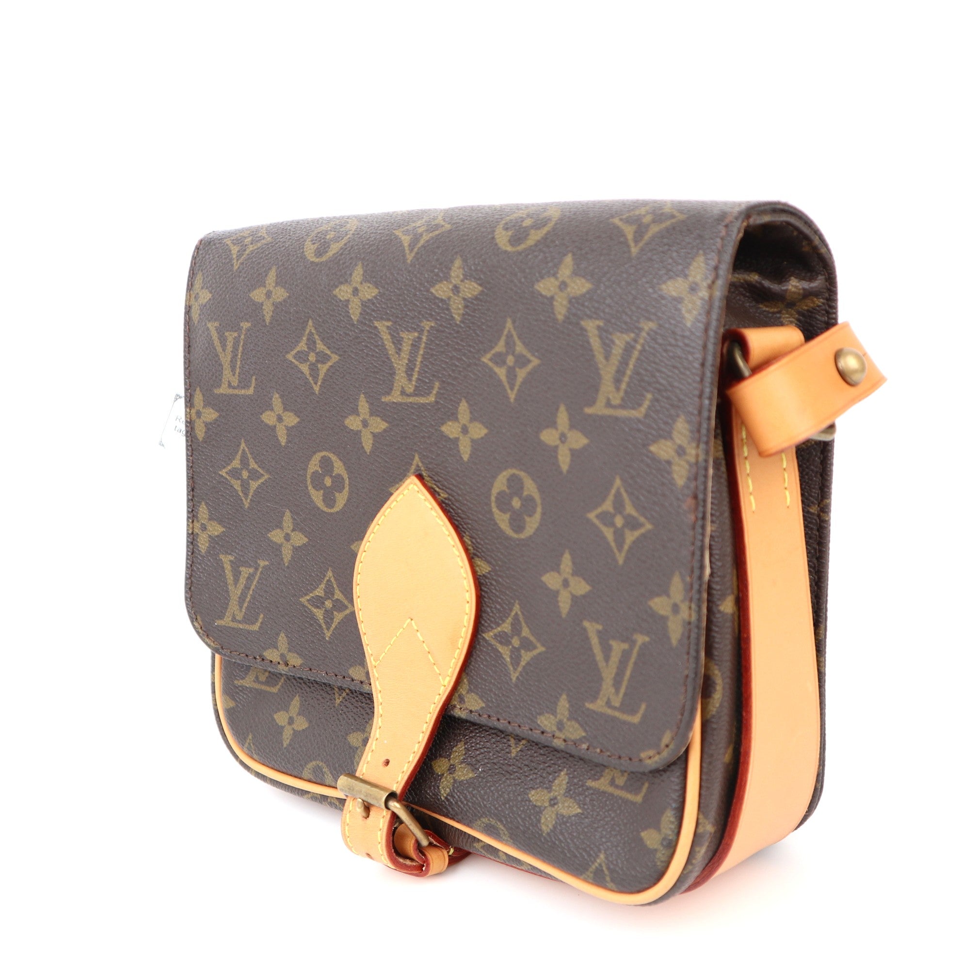 C1209R Louis Vuitton  Monogram Canvas Cartouchiere MM  Bag-Pre Owned