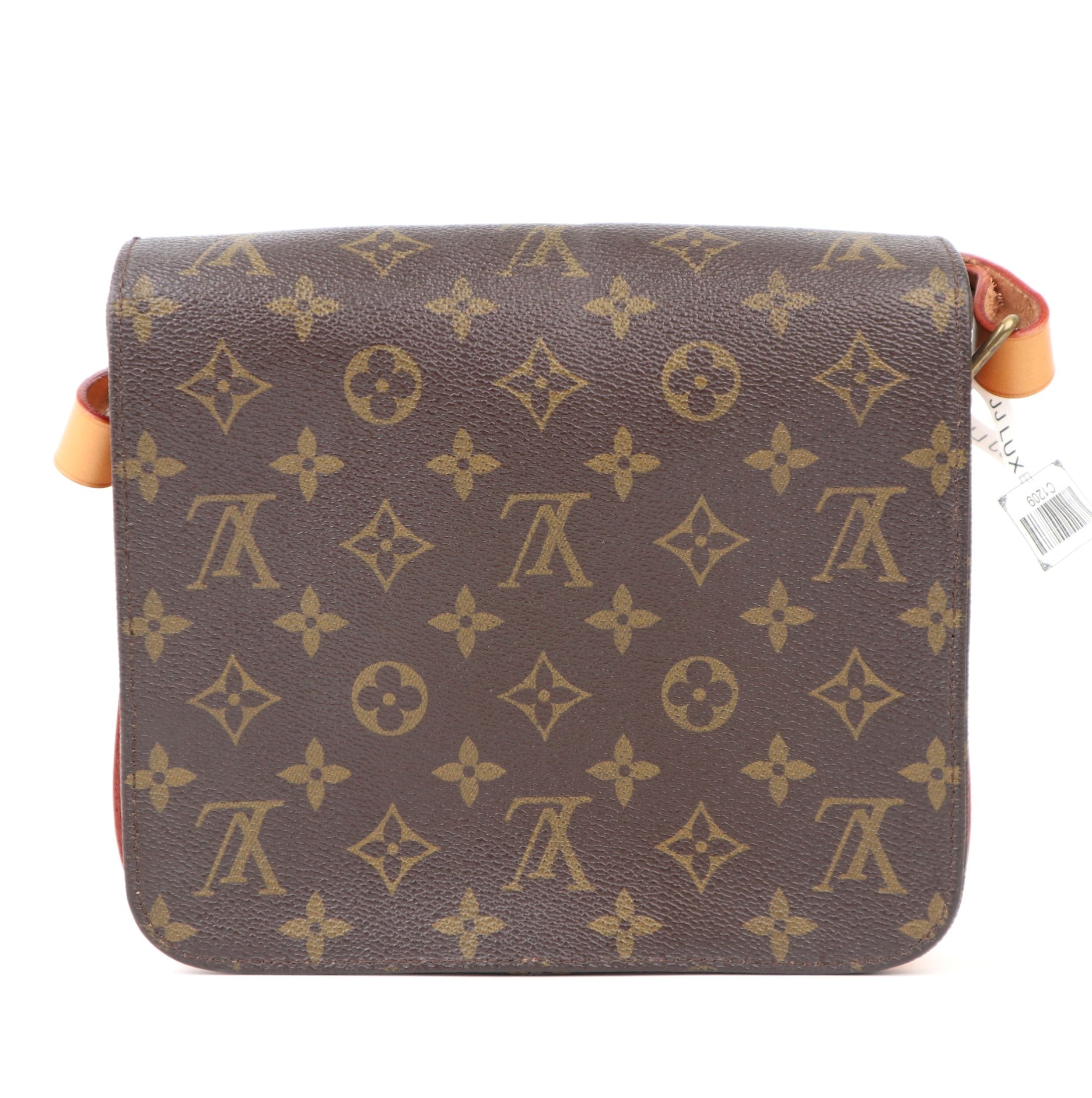 C1209R Louis Vuitton  Monogram Canvas Cartouchiere MM  Bag-Pre Owned