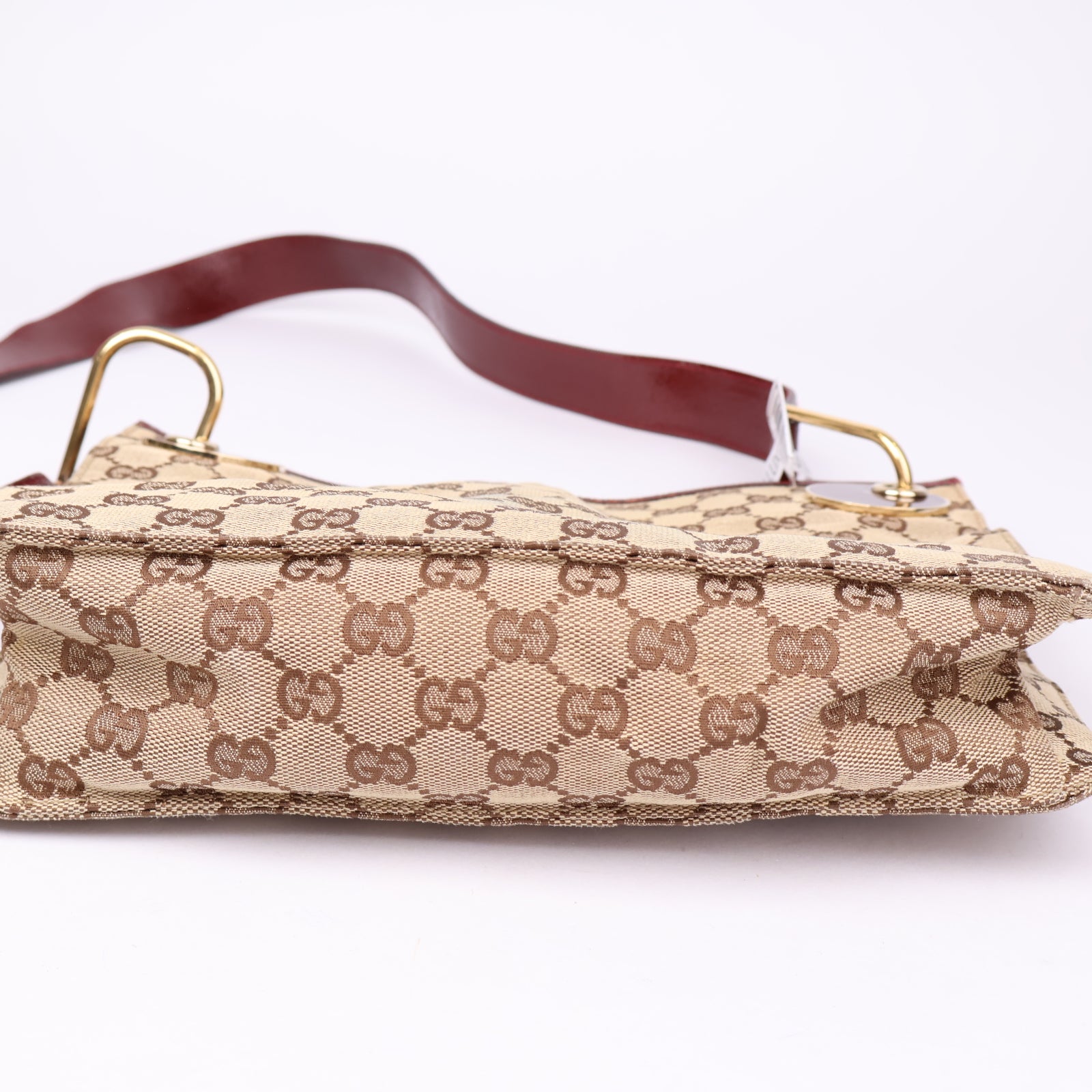 J1188 Gucci GG Canvas Eclipse Neutrals Crossbody Bags- Pre Owned