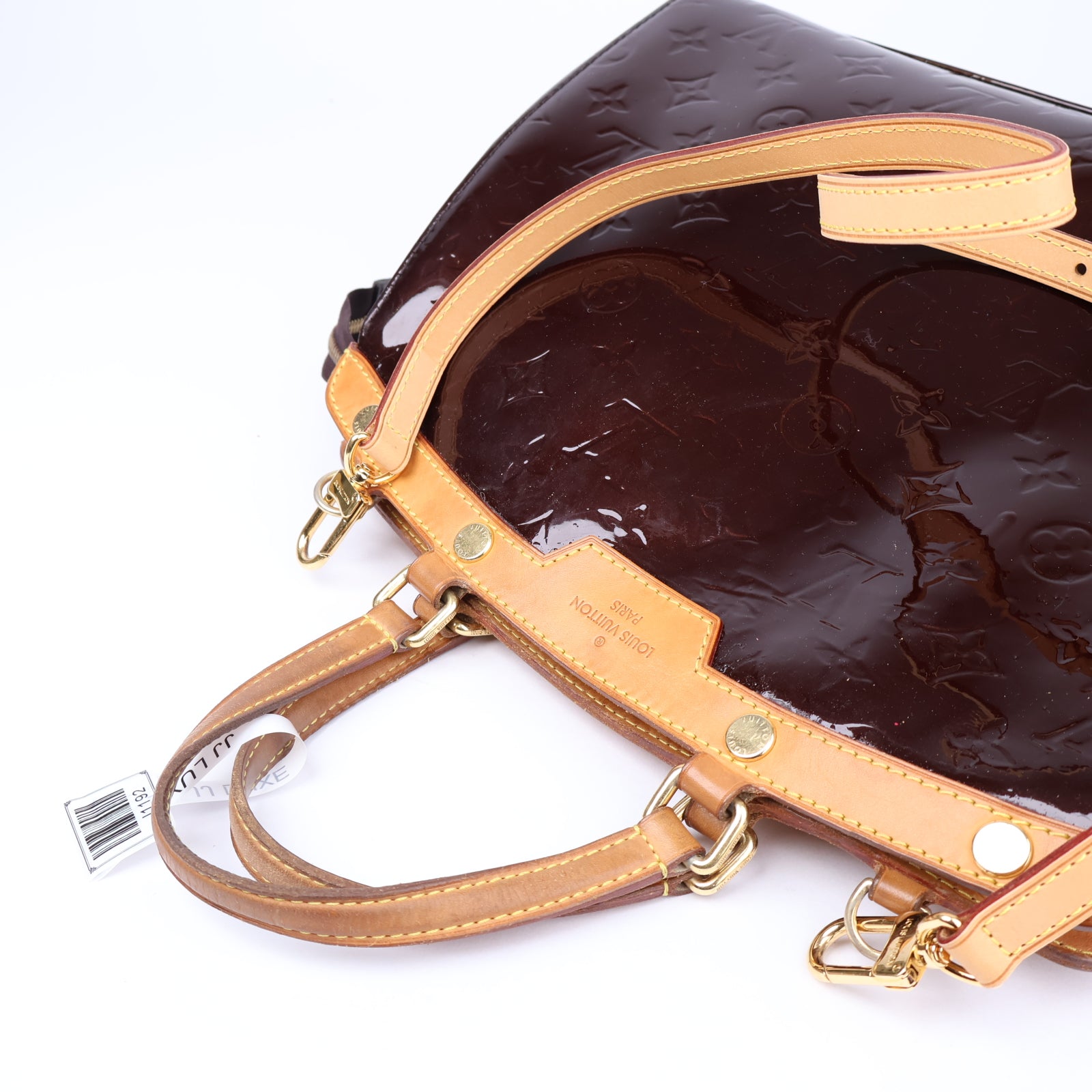 J1192 Louis Vuitton Pre-Owned GM Brea Amarante Monogram- Pre Owned