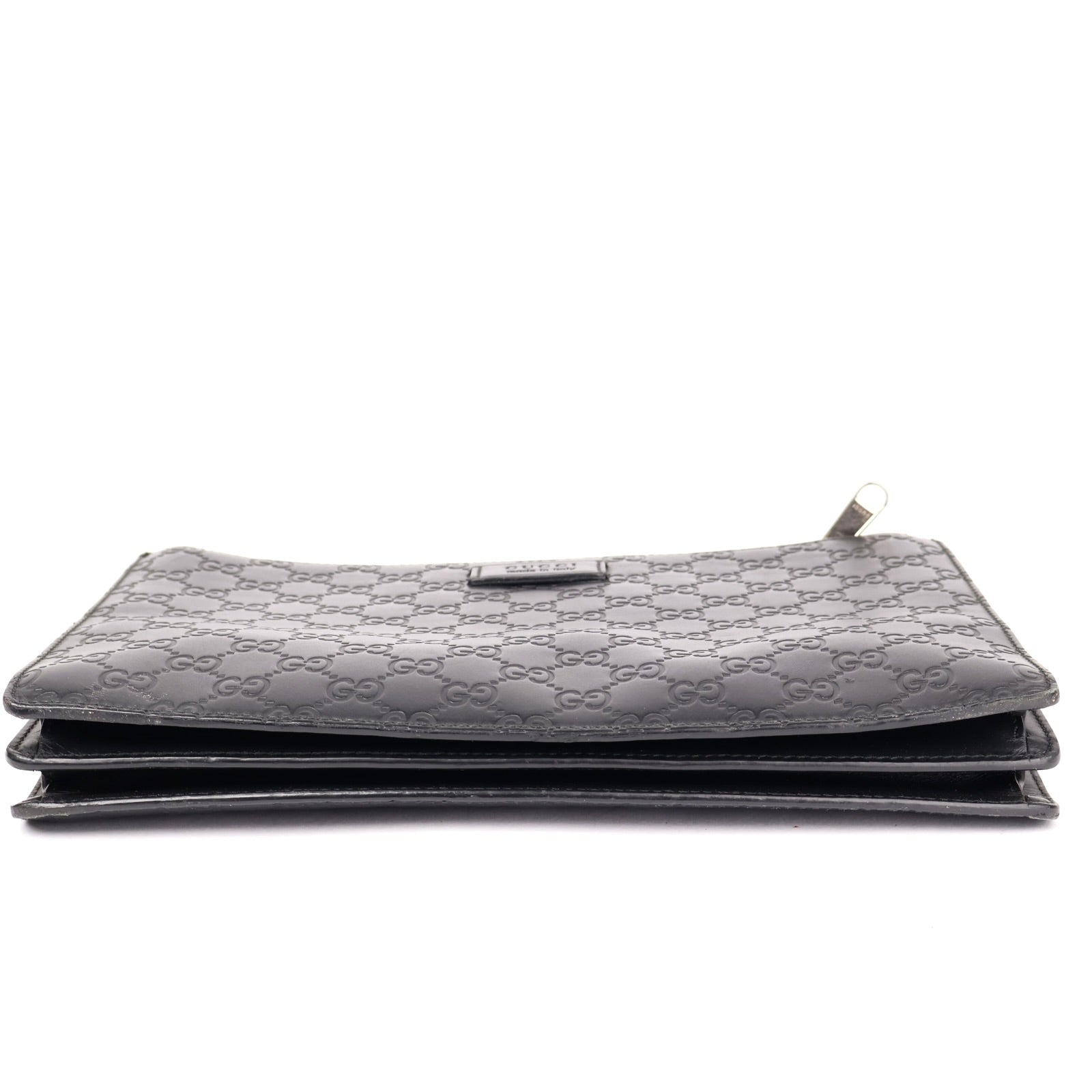 J1143 Gucci Signature Monogram Clutch Bag- Pre Owned