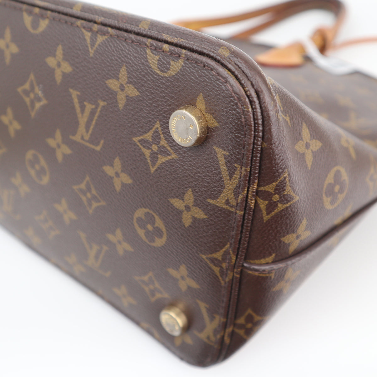 C2689 Louis Vuitton Shoulder Bag Monogram Lockit MM | Pre-Owned Very Good Brown Monogram Canvas