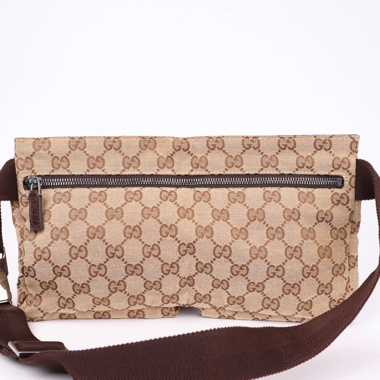 J1138 Gucci GG Sherry Line Waist Bag- Pre Owned
