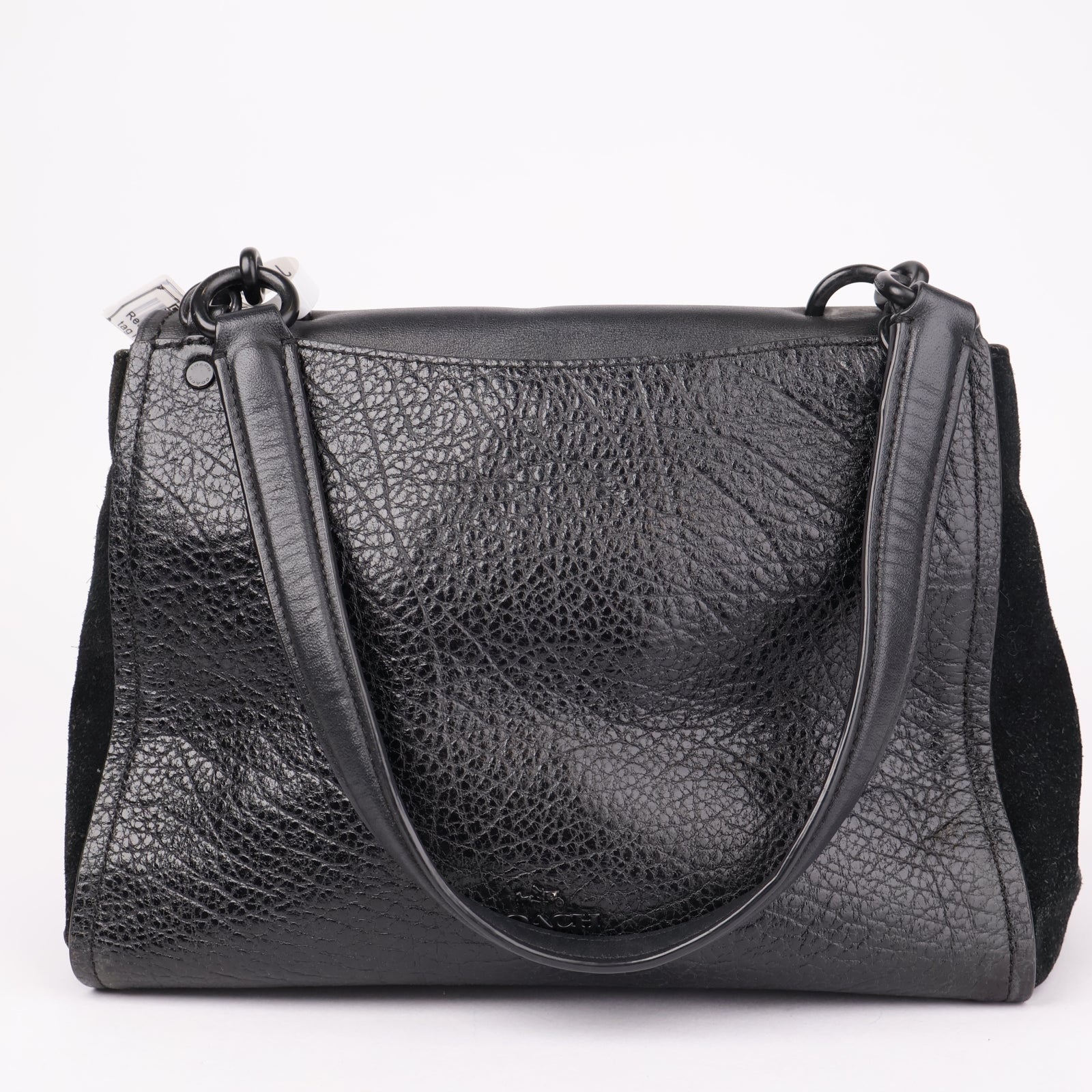 J1155 Coach Vintage Faye Leather Cross Body Bag- Pre Owned