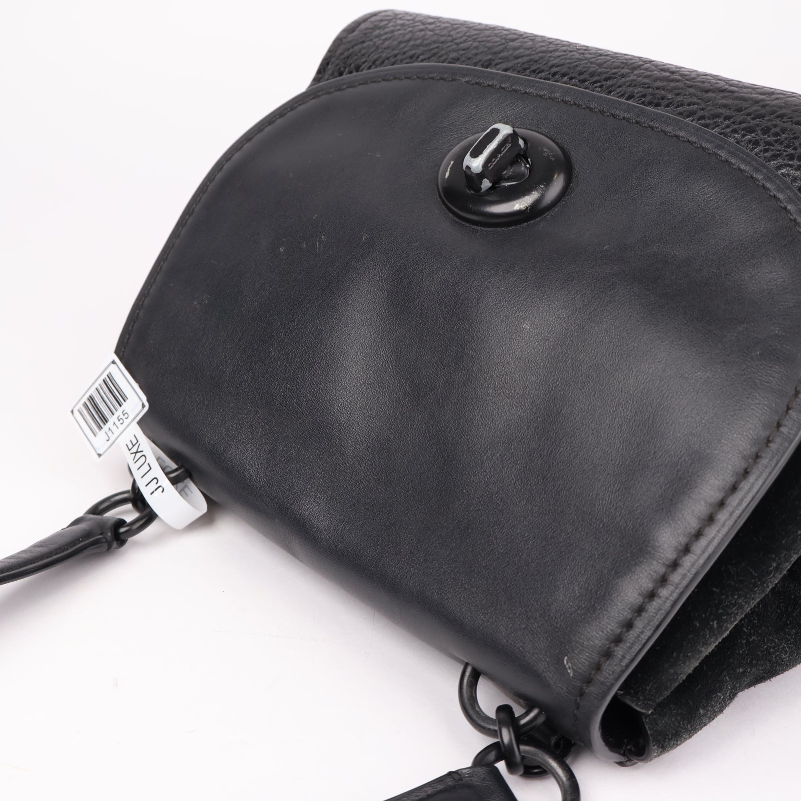 J1155 Coach Vintage Faye Leather Cross Body Bag- Pre Owned