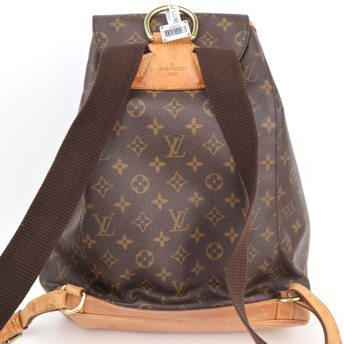 C2691 Louis Vuitton Backpack Montsouris GM | Pre-Owned Very Good