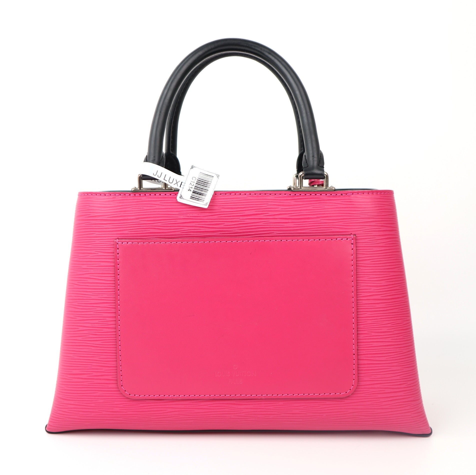 C1214 Louis Vuitton Hot Pink Epi Leather Kleber  PM Bag-Pre Owned