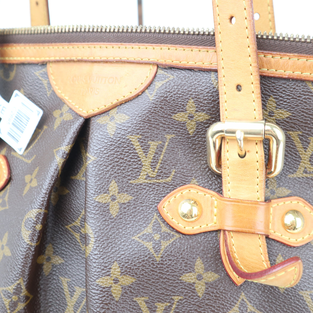 C2695 Louis Vuitton Shoulder Bag Monogram Palermo GM | Pre-Owned Very Good Brown Monogram Canvas