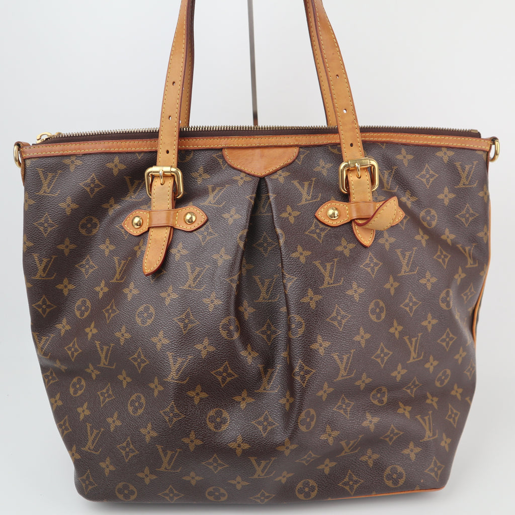 C2695 Louis Vuitton Shoulder Bag Monogram Palermo GM | Pre-Owned Very Good Brown Monogram Canvas