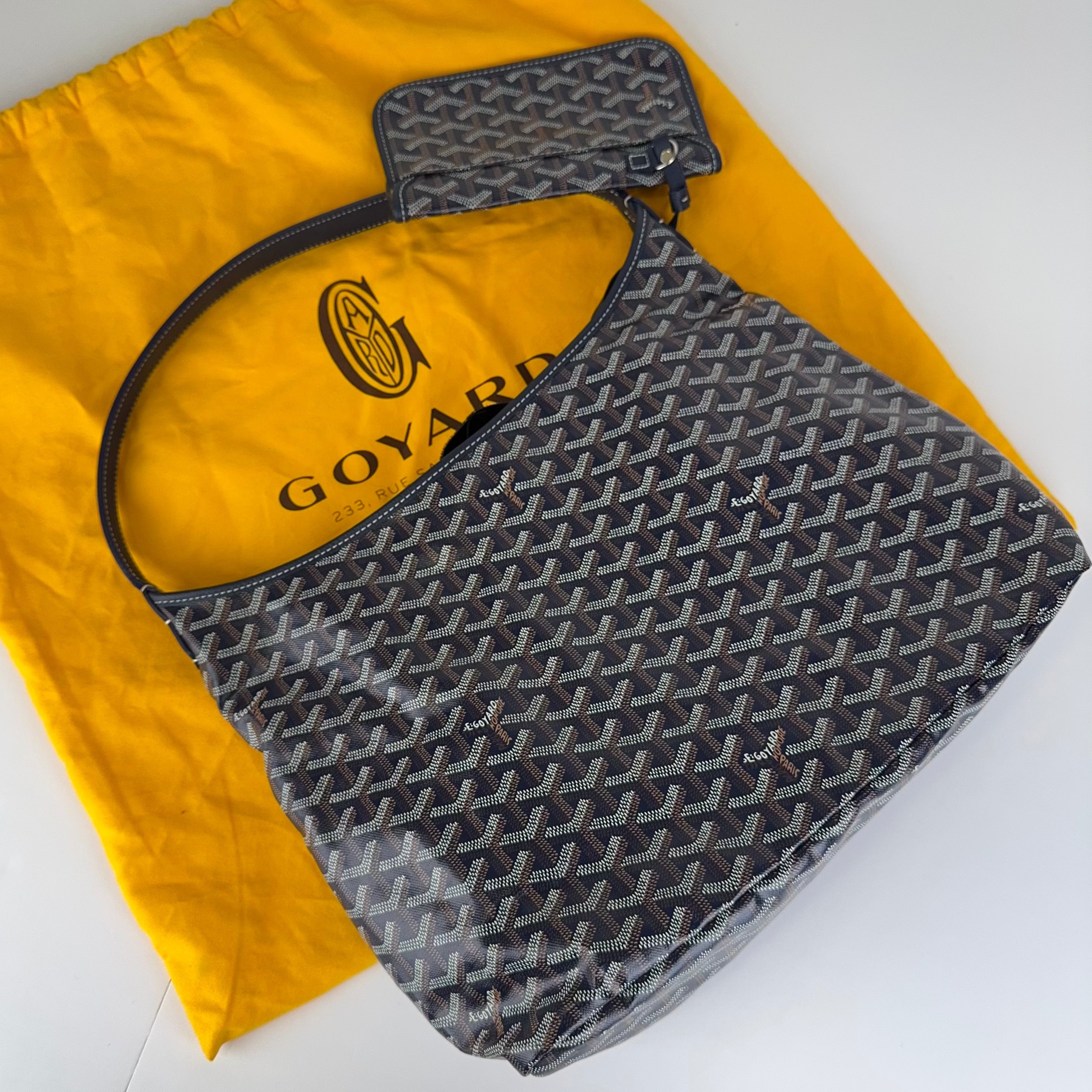 PRE OWNED - Goyard Bohem Hobo Tote Bag