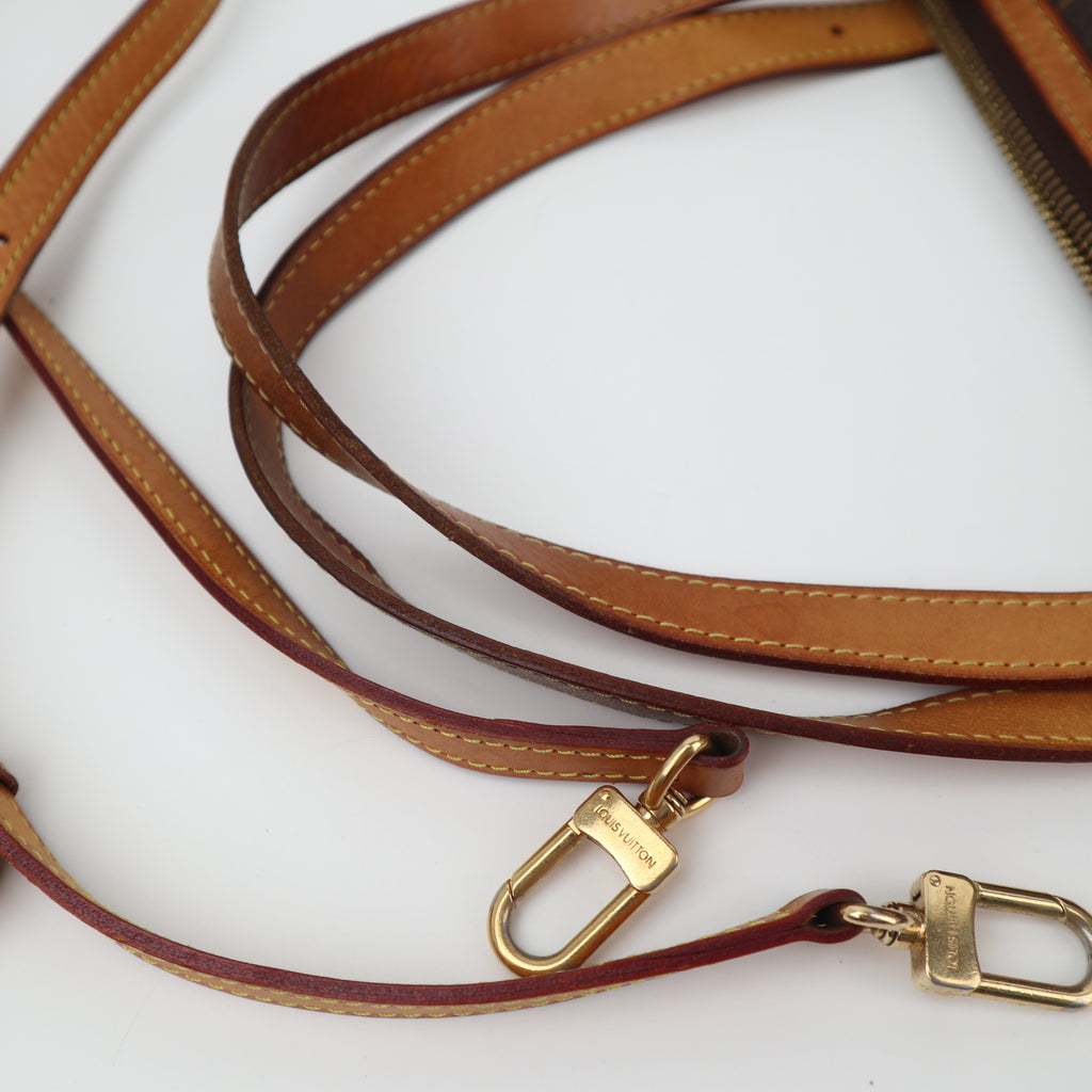 C2695 Louis Vuitton Shoulder Bag Monogram Palermo GM | Pre-Owned Very Good Brown Monogram Canvas