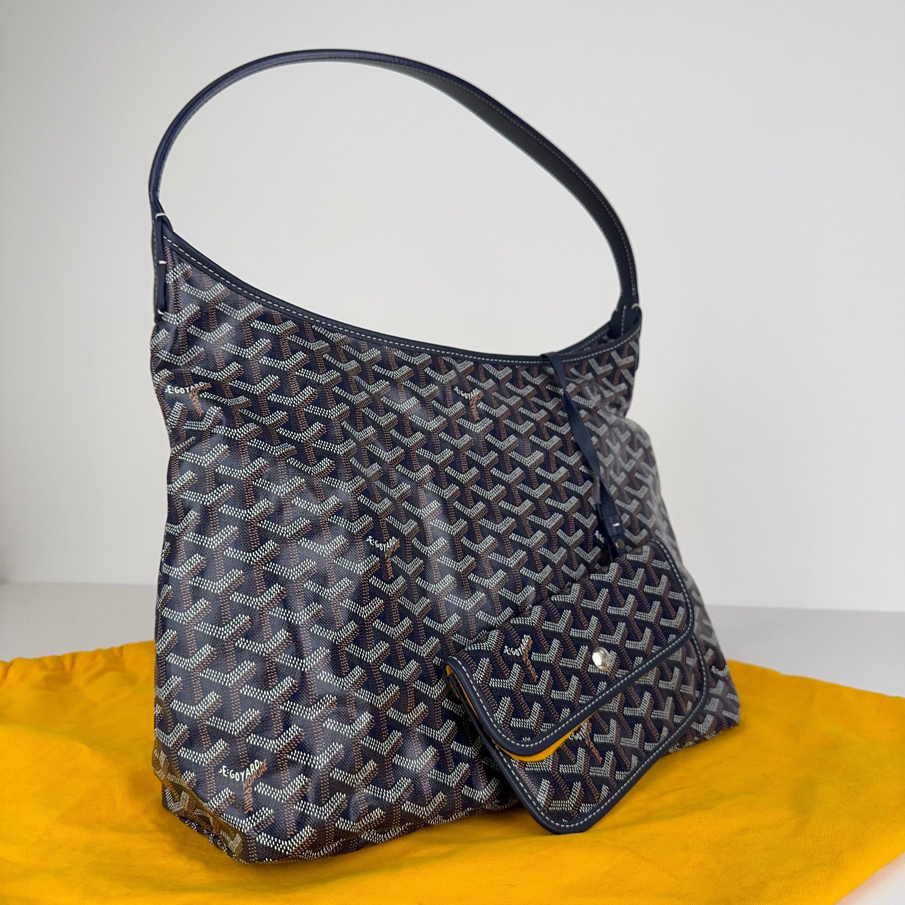 PRE OWNED - Goyard Bohem Hobo Tote Bag