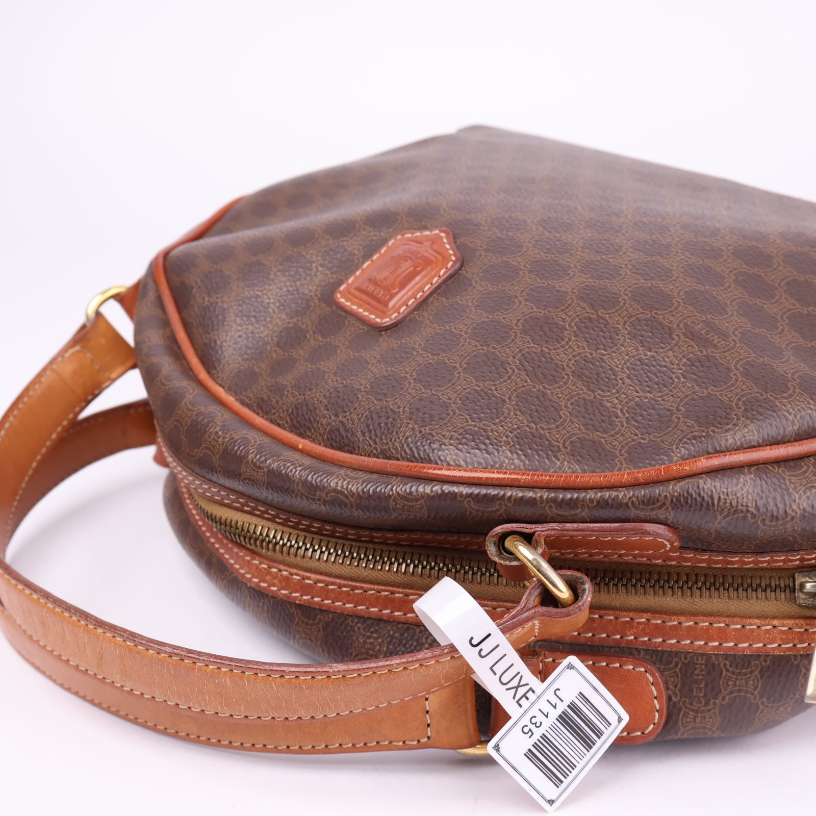 J1135 Celine Macadam Top Handle Bag- Pre Owned